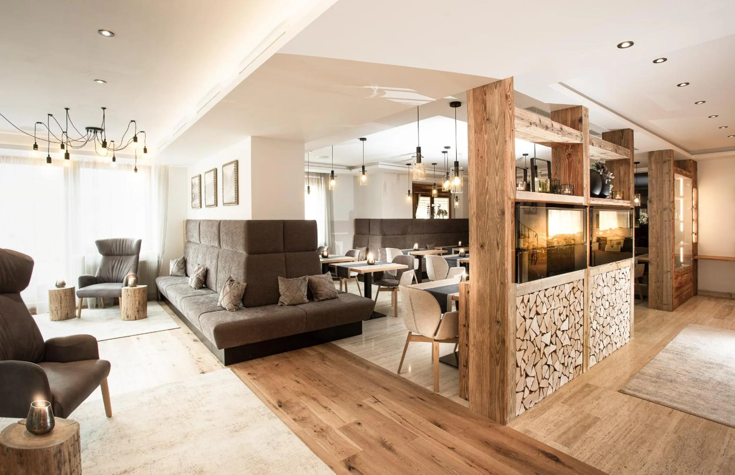 Lounge or bar in Hotel Brugger