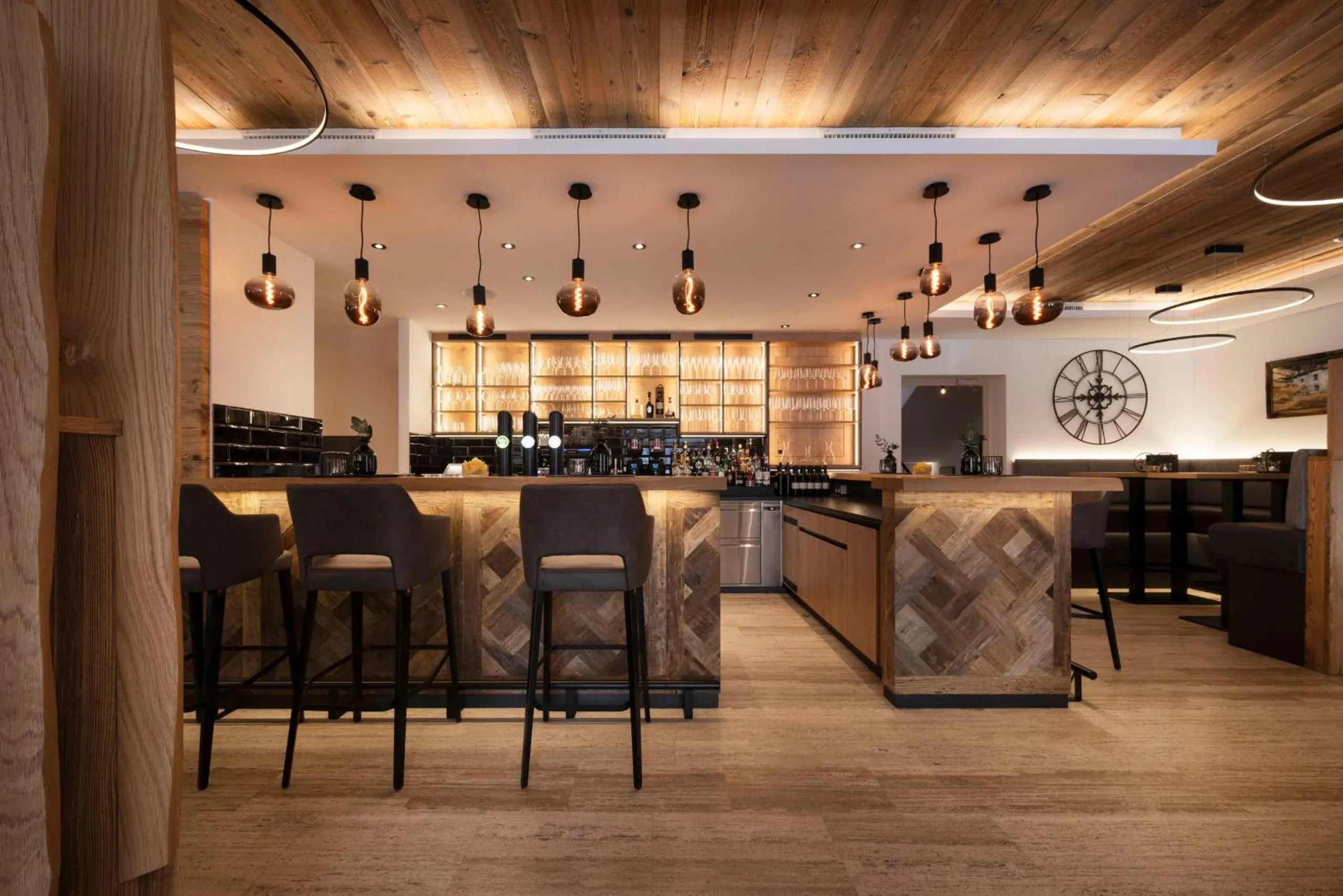 Lounge or bar in Hotel Brugger