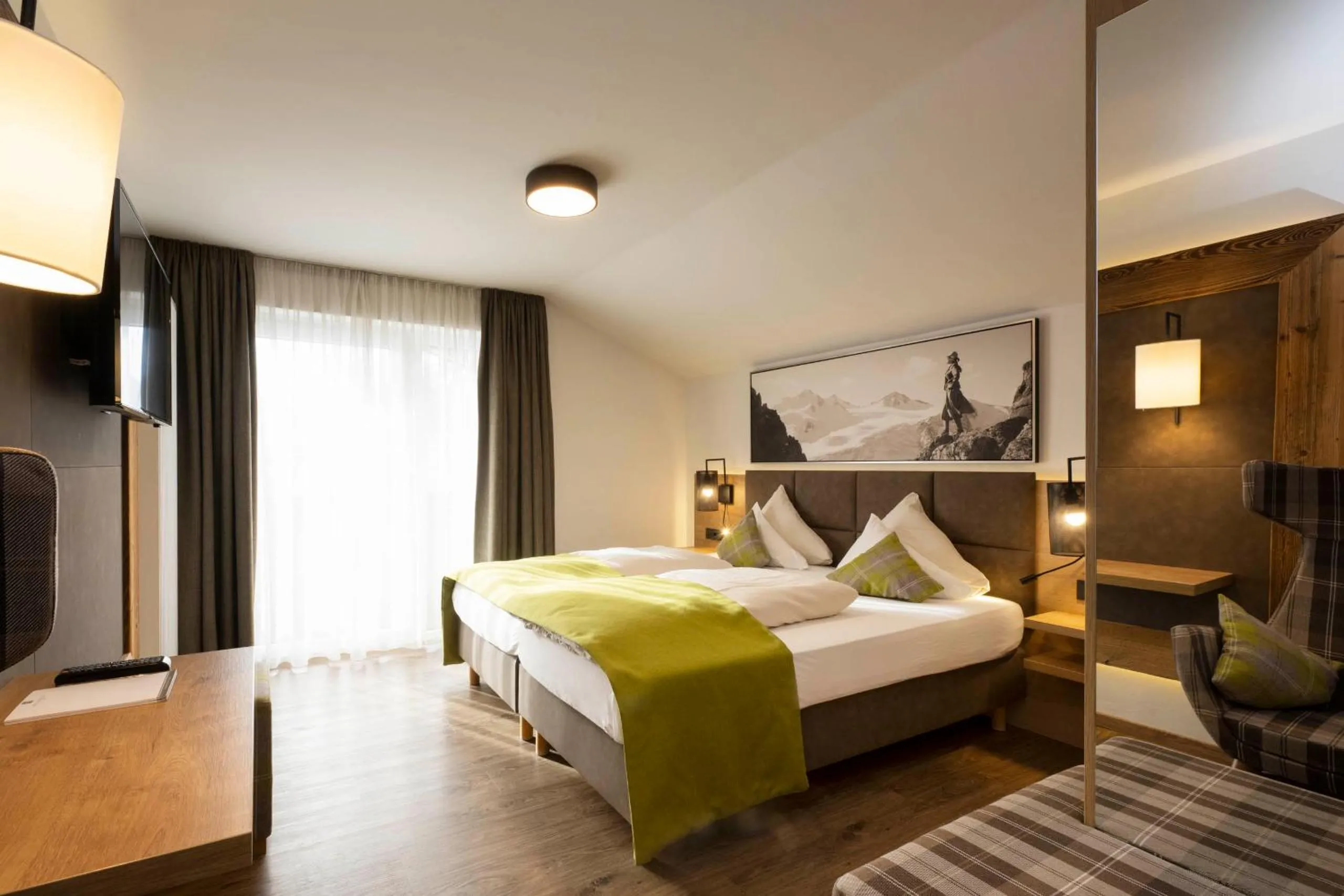 Photo of the whole room, Bed in Hotel Brugger