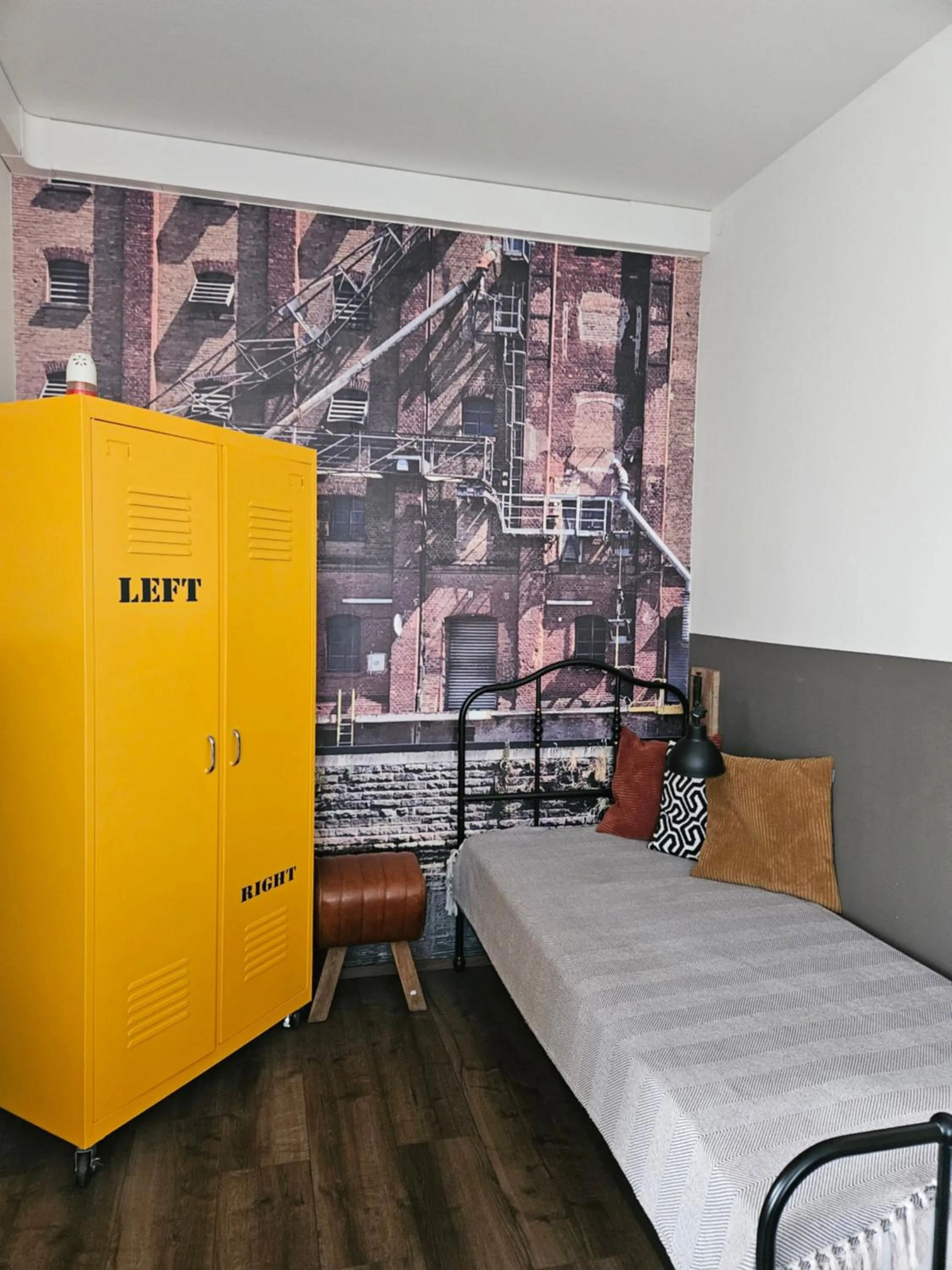 Bed in Hafen 17 Hotel Küche Bar