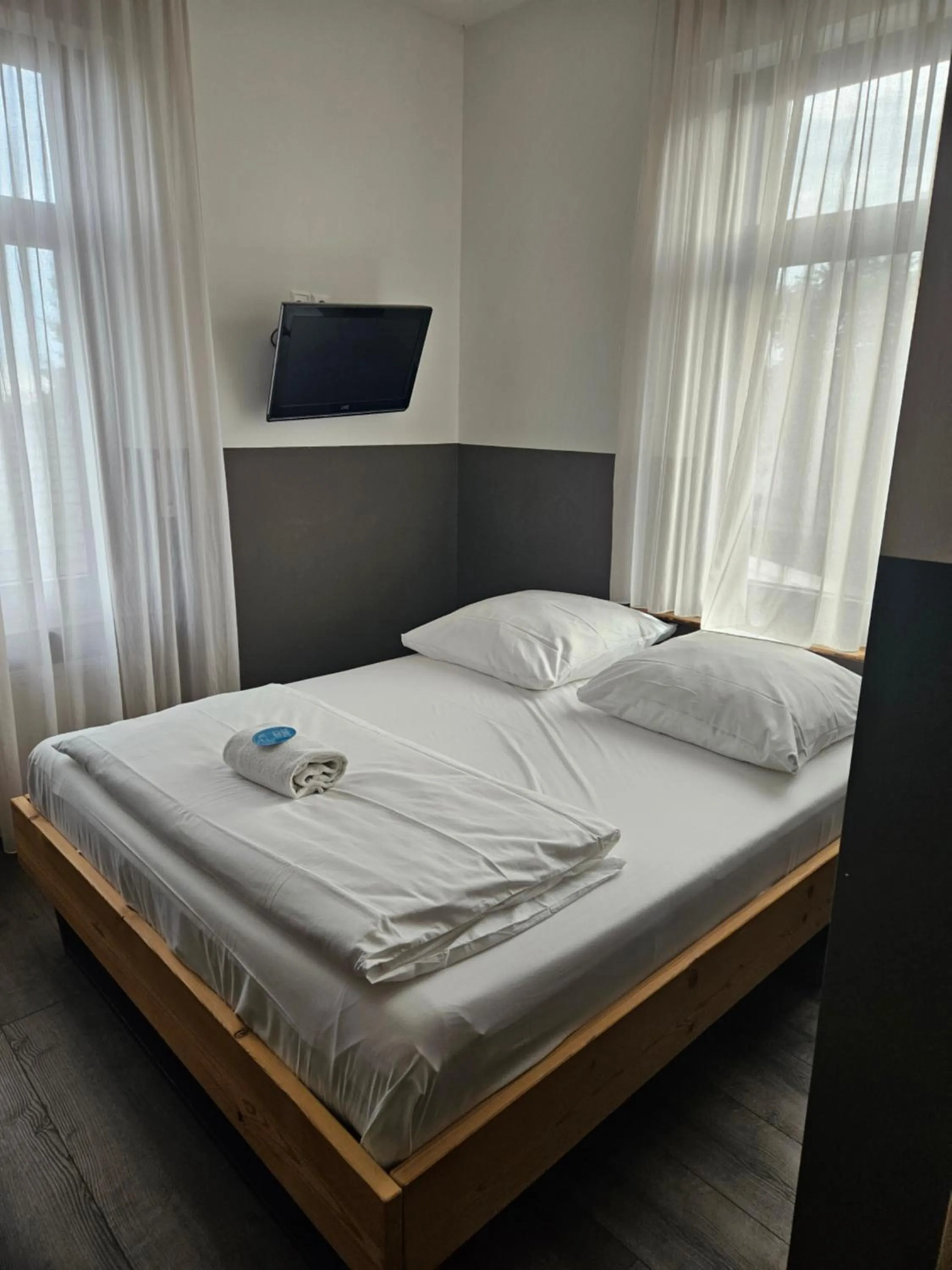 Bed in Hafen 17 Hotel Küche Bar