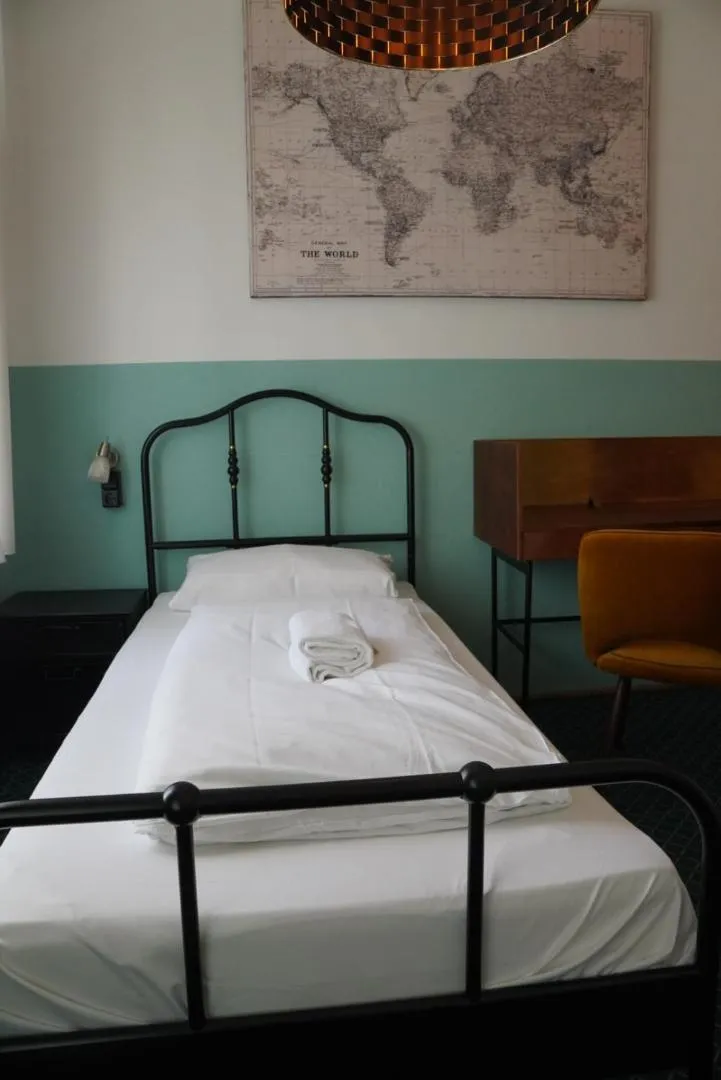 Bed in Hafen 17 Hotel Küche Bar