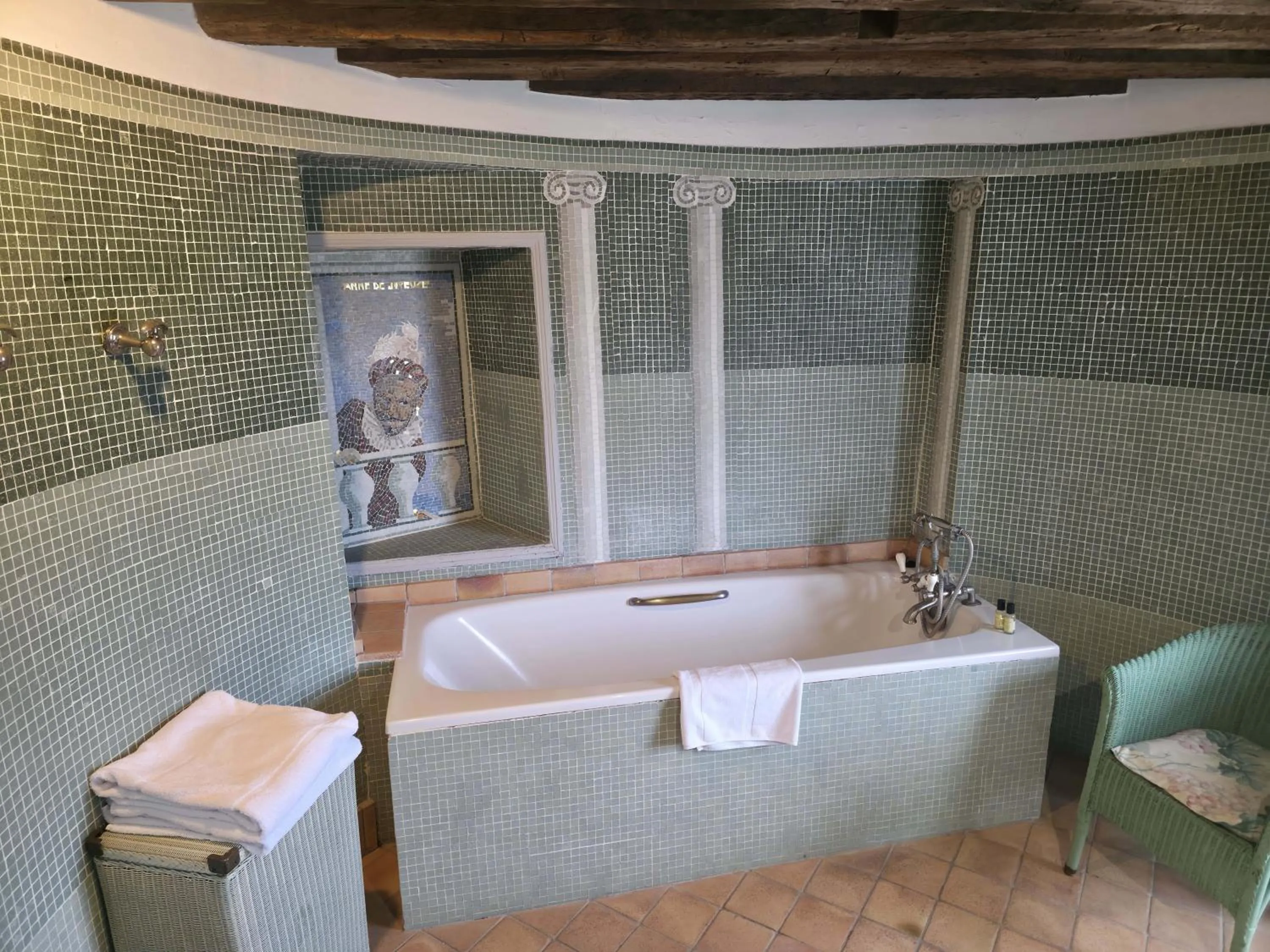 Bathroom in Château de Chissay