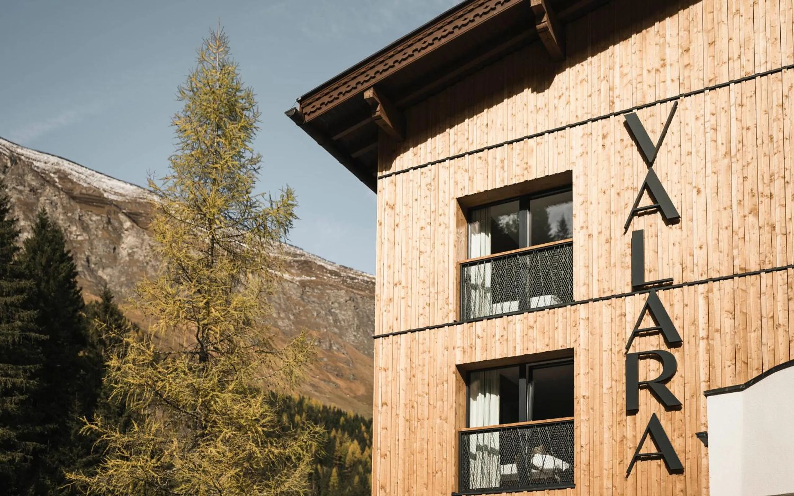 Property building in VALARA Alpine Art Hotel