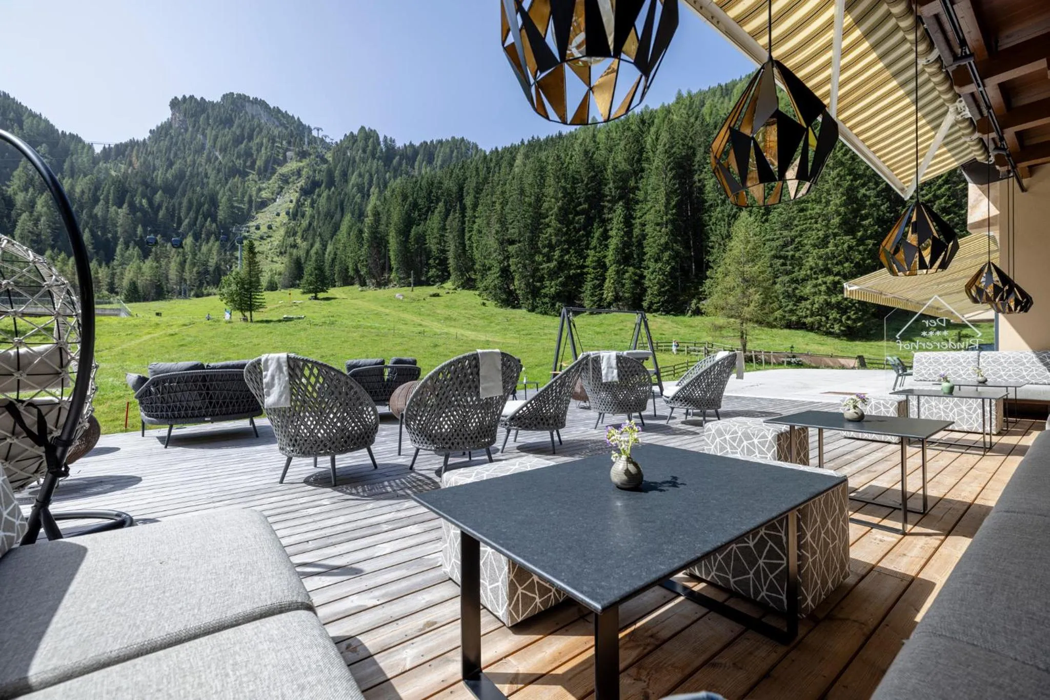 Balcony/Terrace in Der Rindererhof