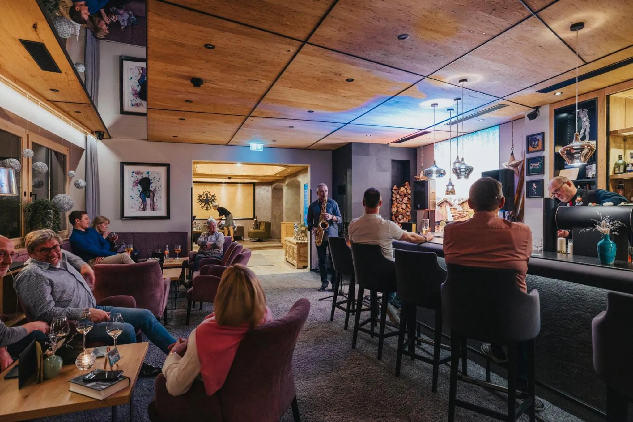 Lounge or bar in Der Rindererhof