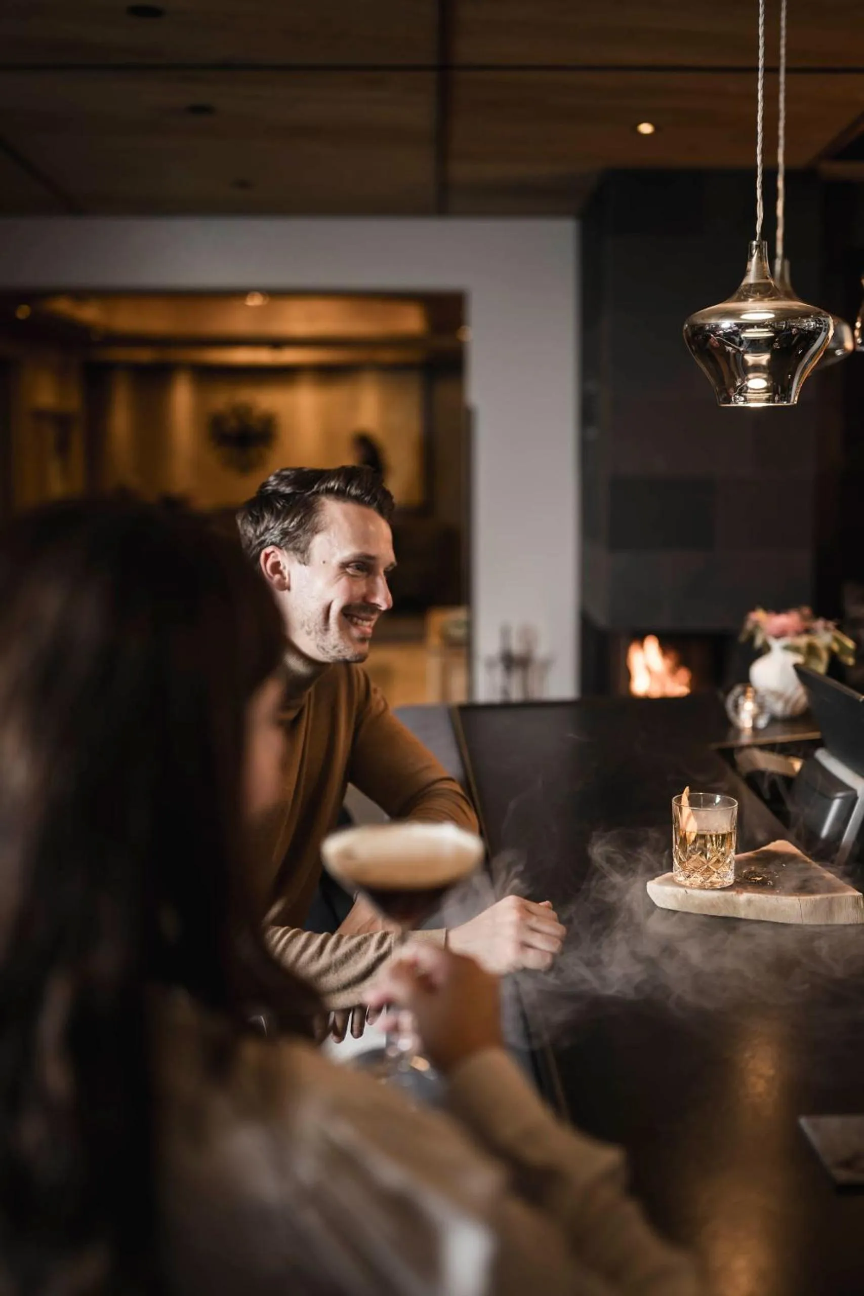 Lounge or bar in VALARA Alpine Art Hotel