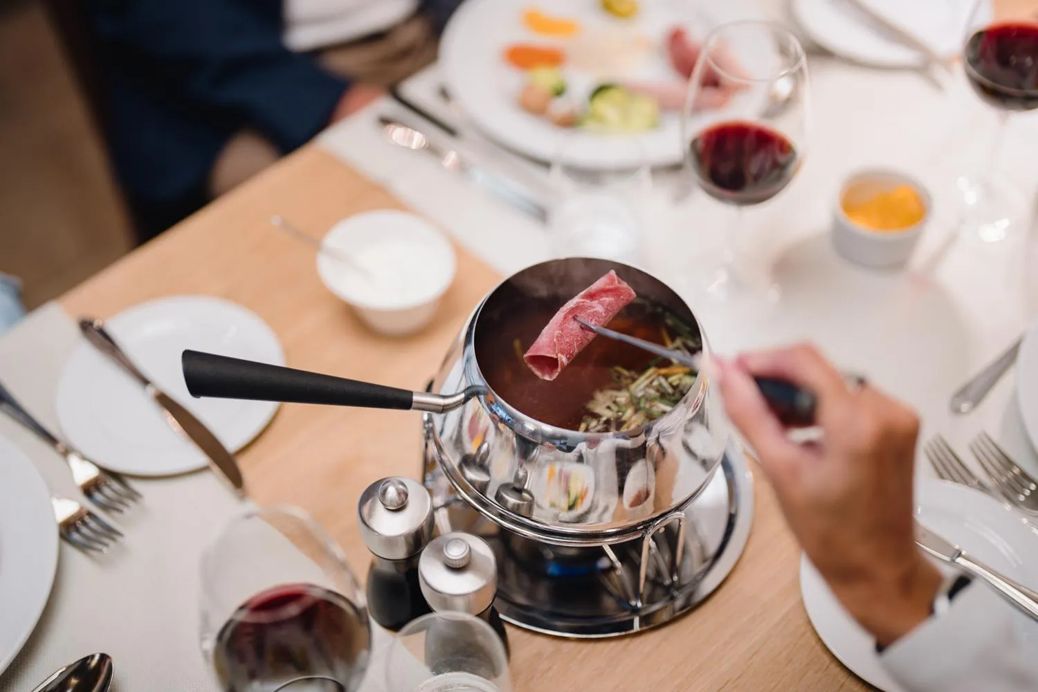 Restaurant/places to eat in Solbadhotel Sigriswil