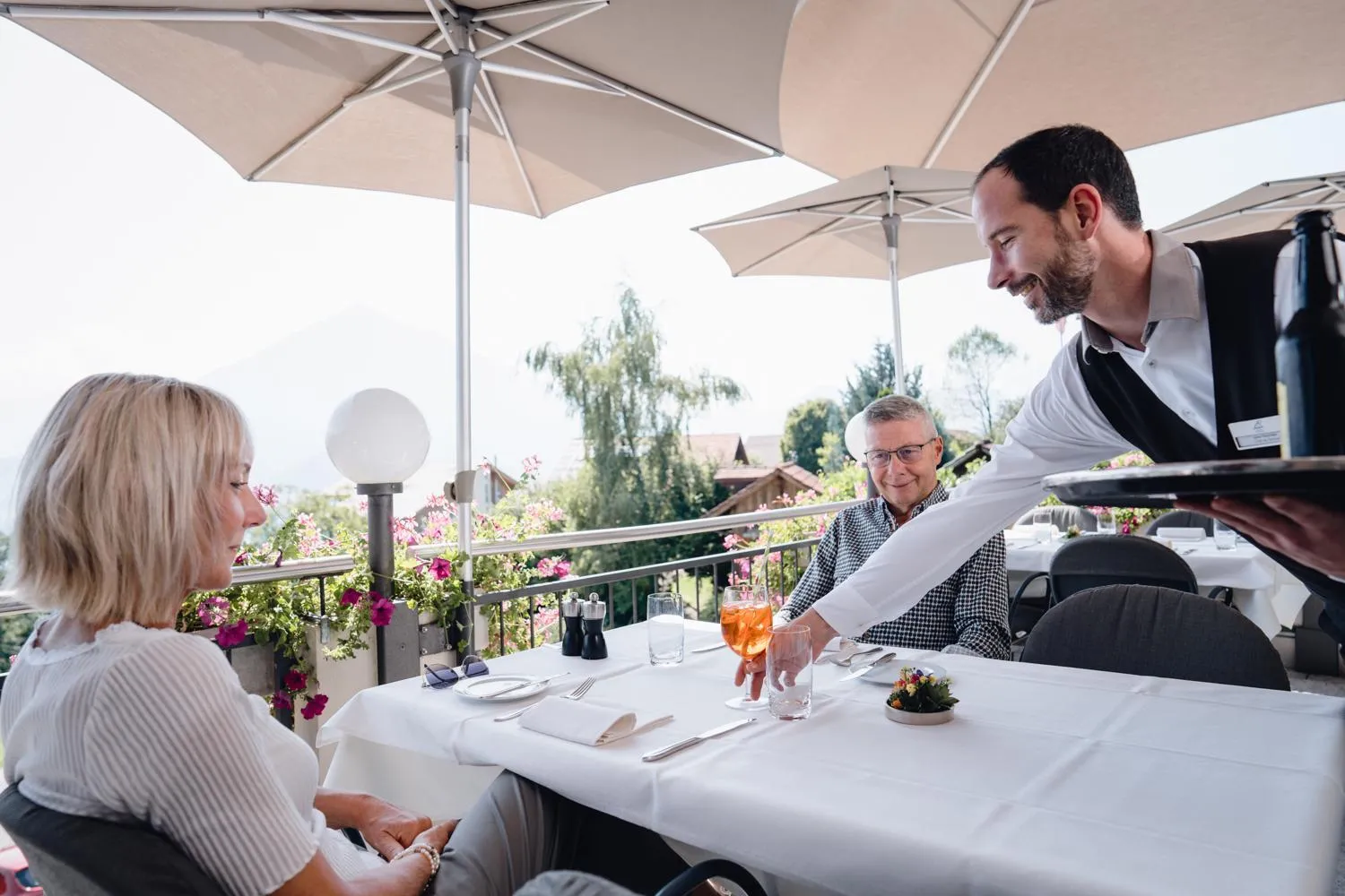 Restaurant/places to eat in Solbadhotel Sigriswil