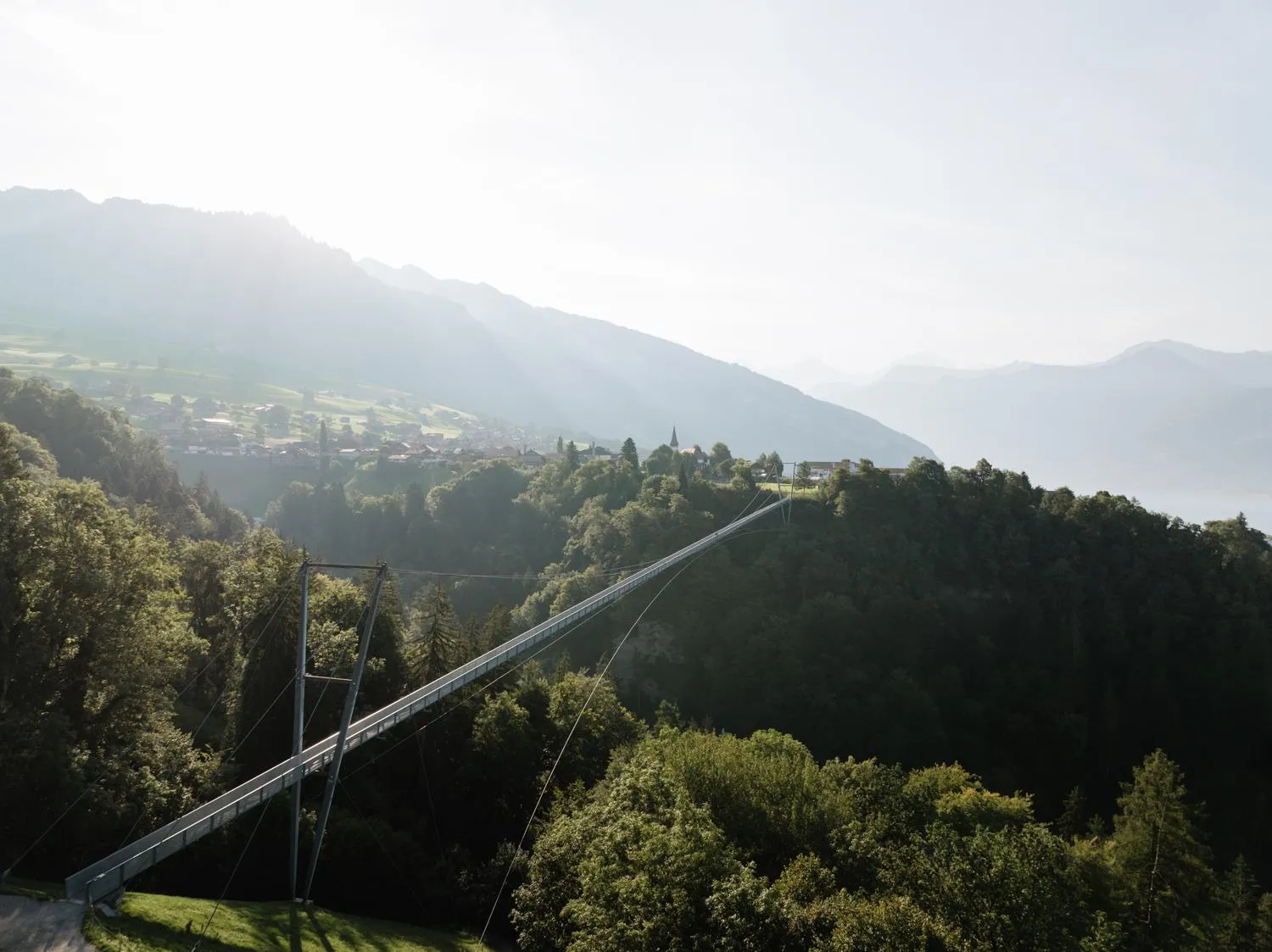 Natural landscape in Solbadhotel Sigriswil