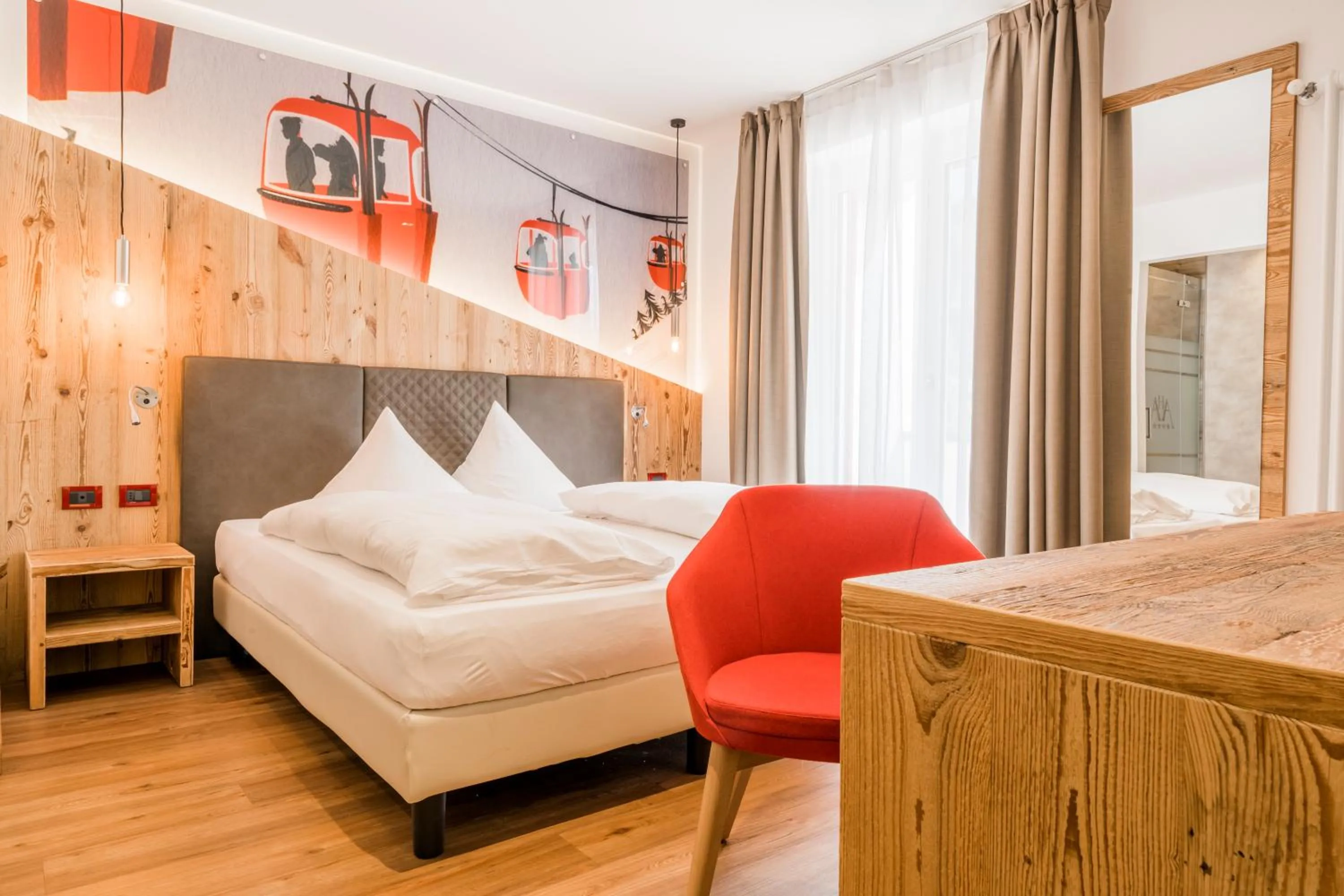 Bed in Hotel Astoria