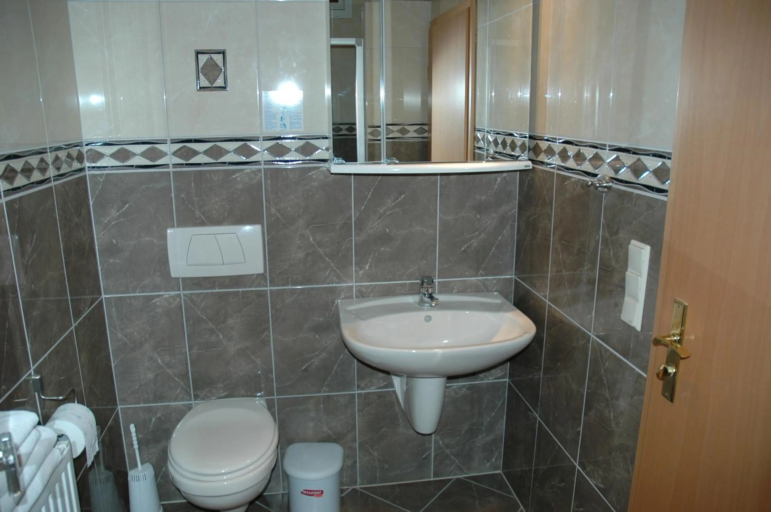 Bathroom in Hotel Kappelner Hof