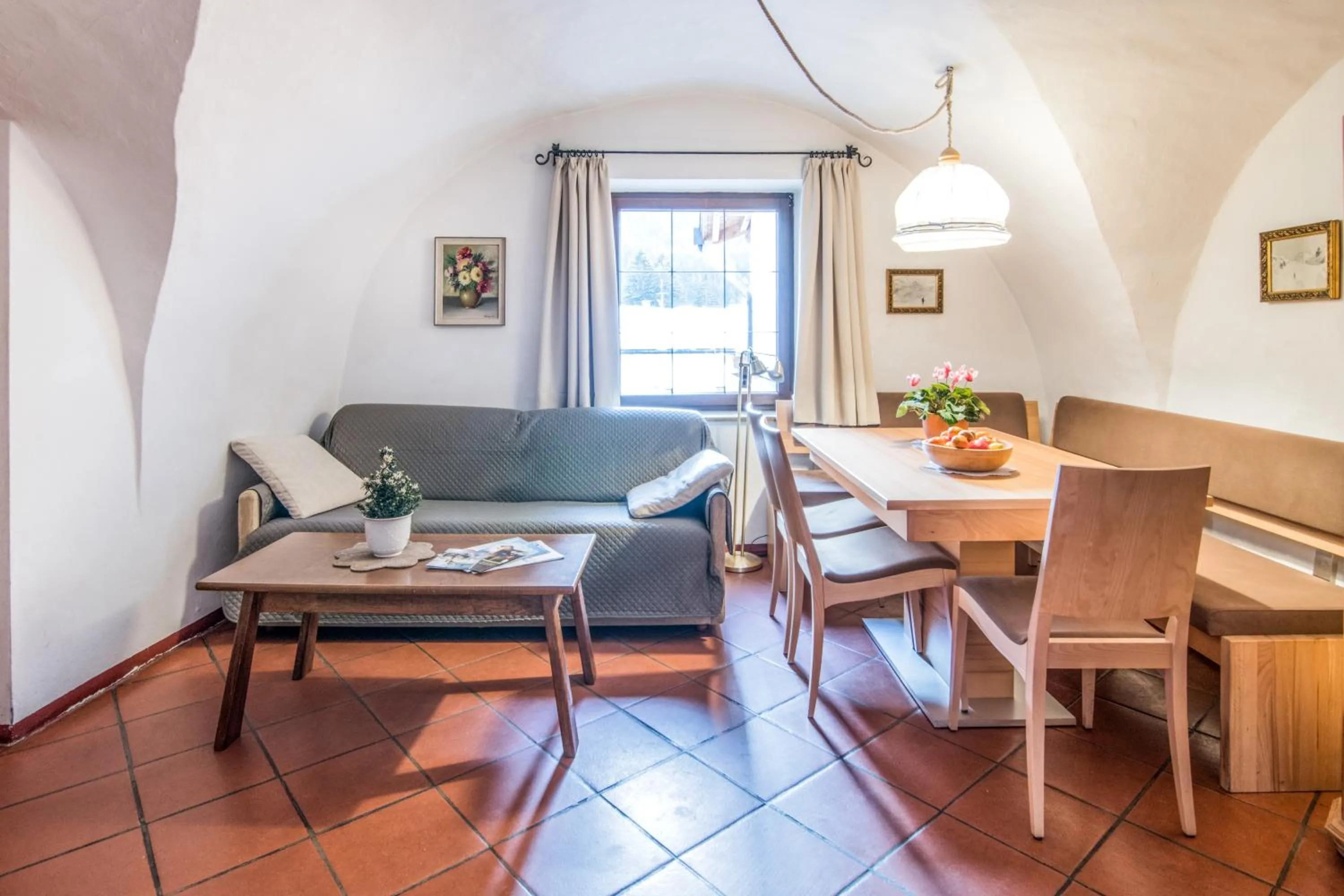 Living room in Apartments Heidenberger Fienili