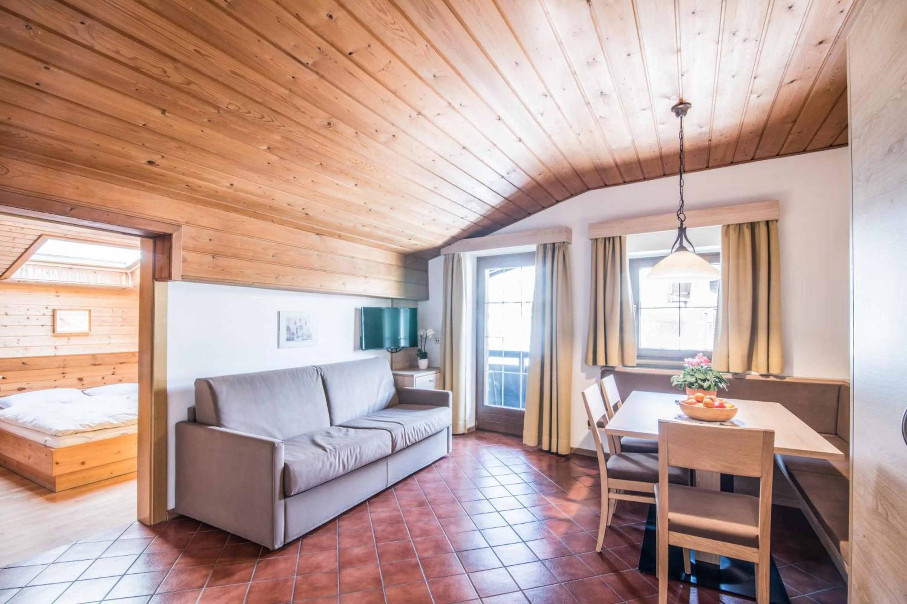 Living room in Apartments Heidenberger Fienili
