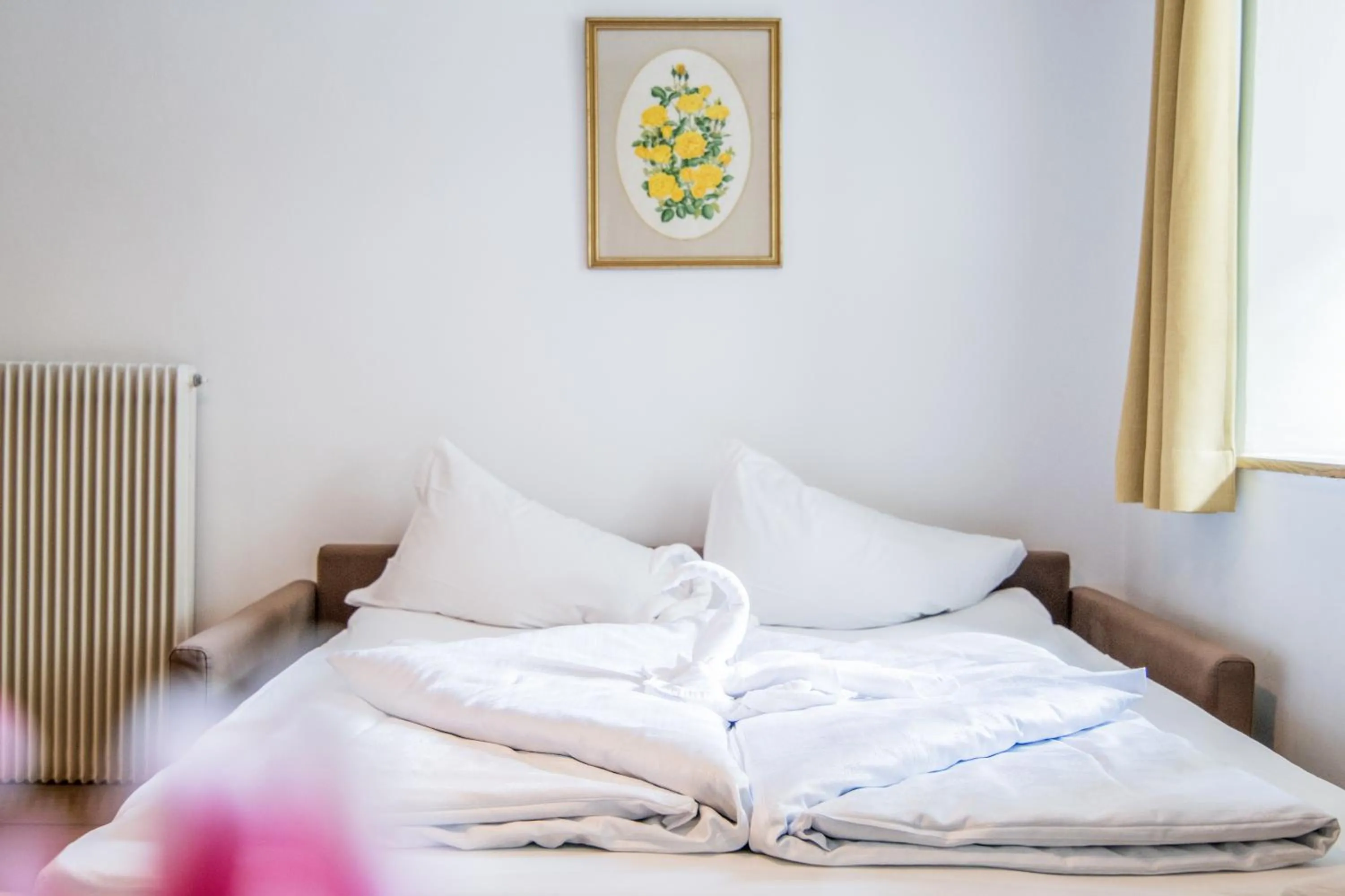 Bedroom, Bed in Apartments Heidenberger Fienili