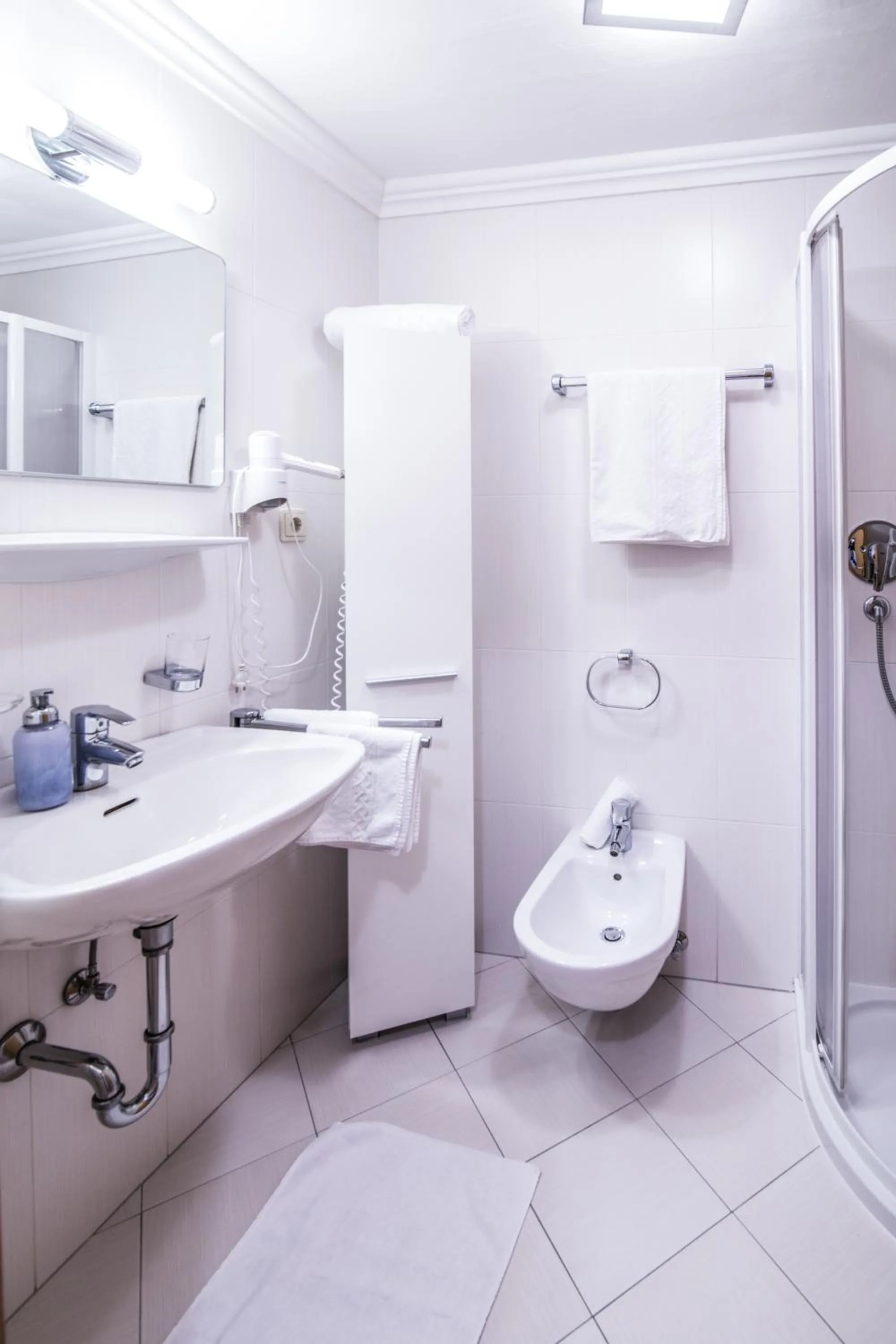 Bathroom in Apartments Heidenberger Fienili