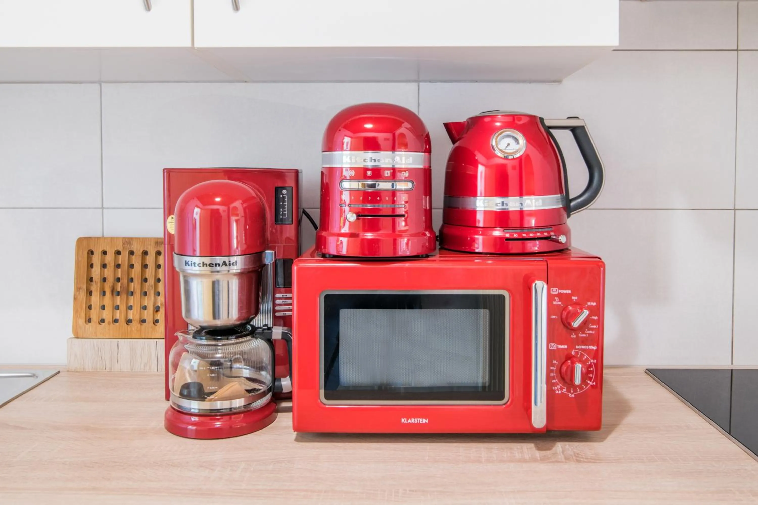 Coffee/tea facilities in Apartments Heidenberger Fienili