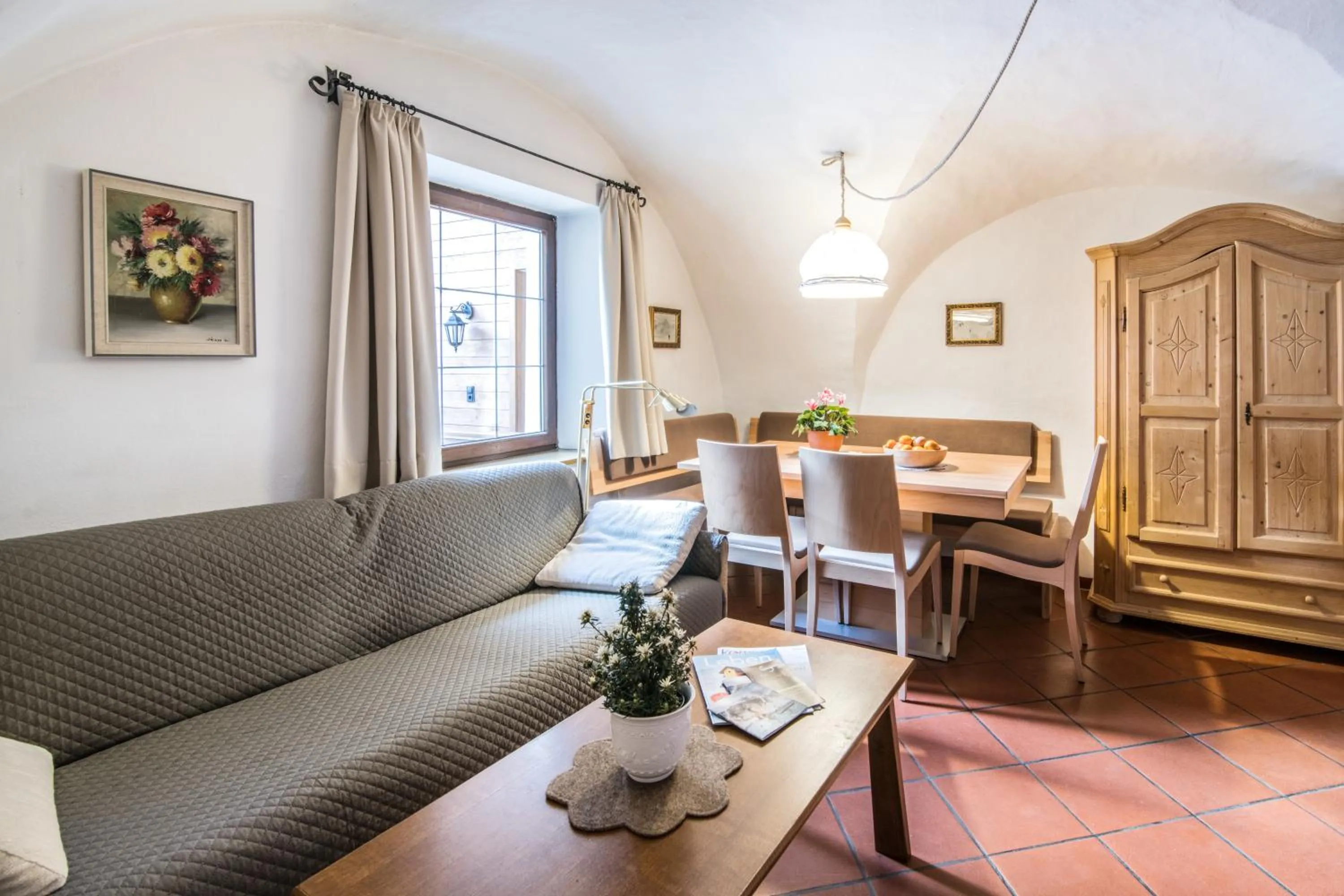 Living room in Apartments Heidenberger Fienili