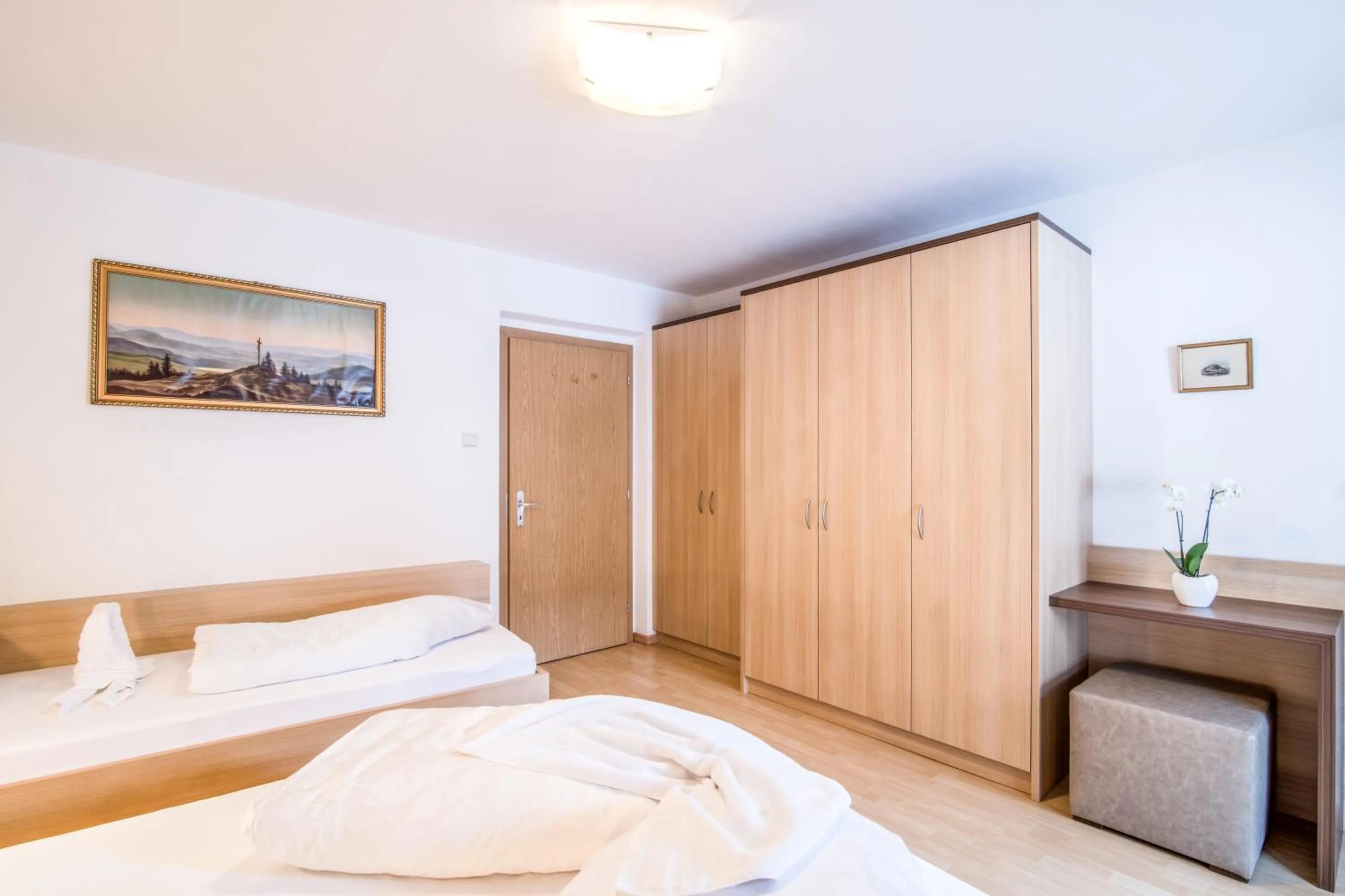 Bedroom, Bed in Apartments Heidenberger Fienili