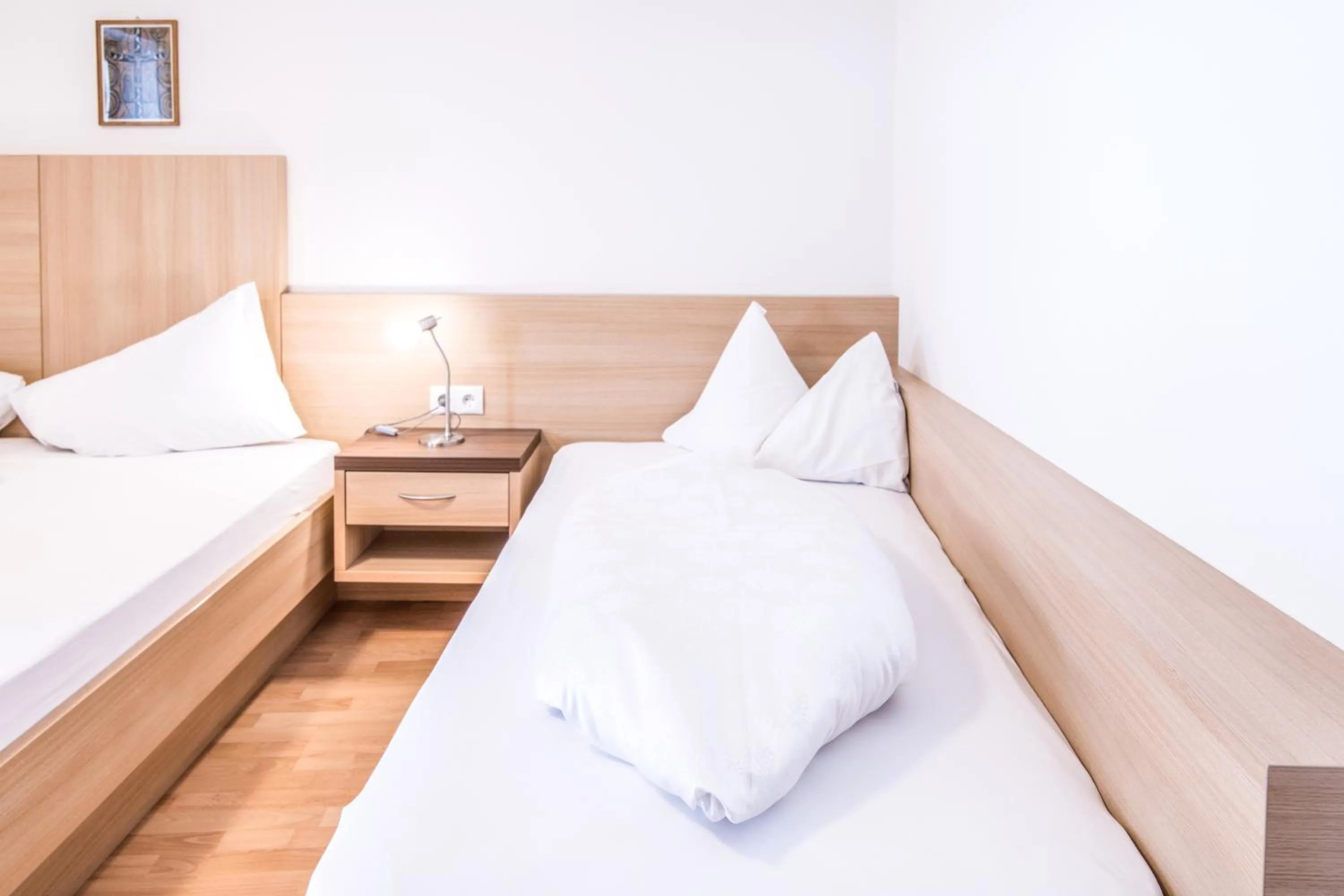Bedroom, Bed in Apartments Heidenberger Fienili