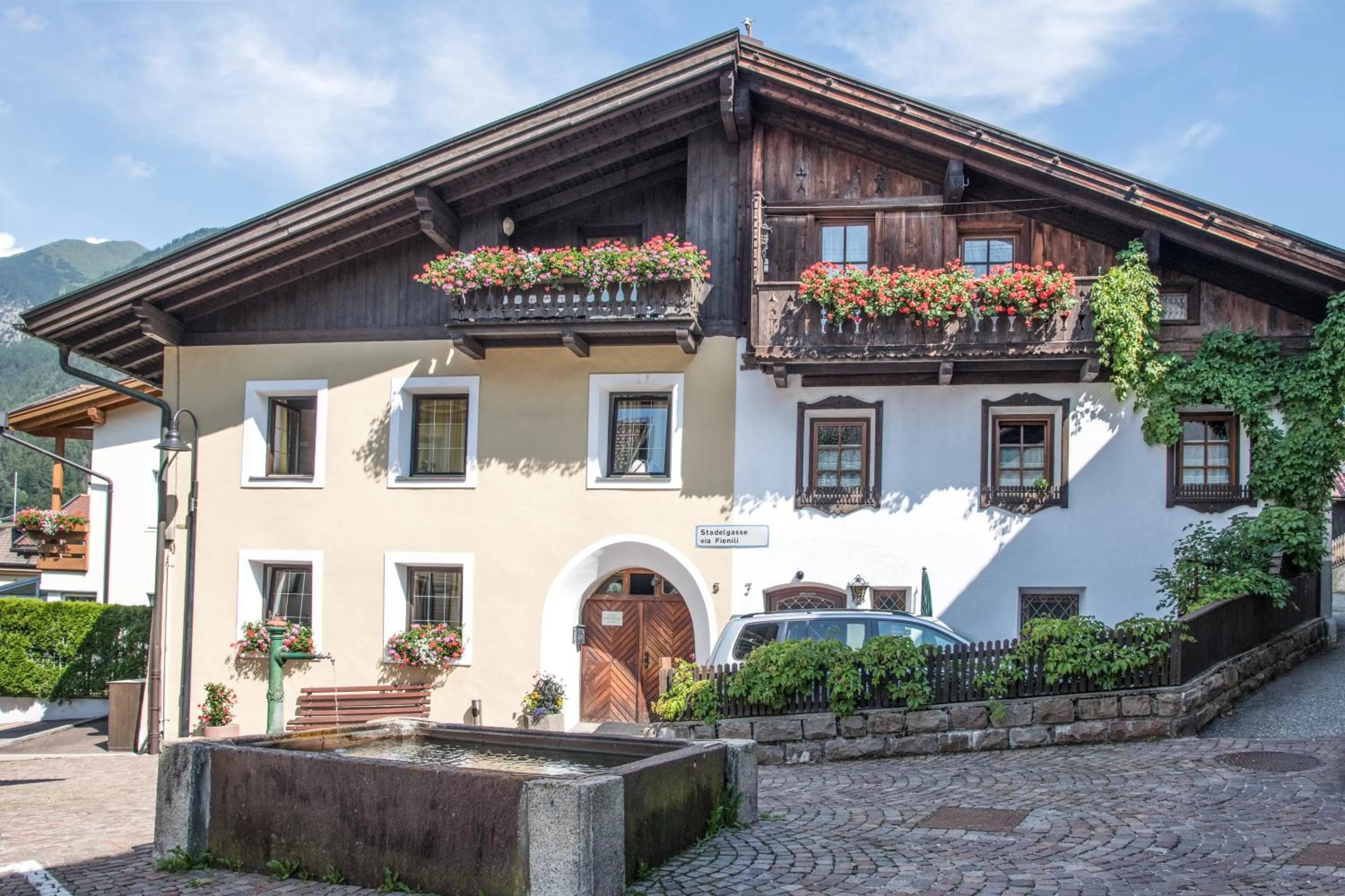 Property building in Apartments Heidenberger Fienili