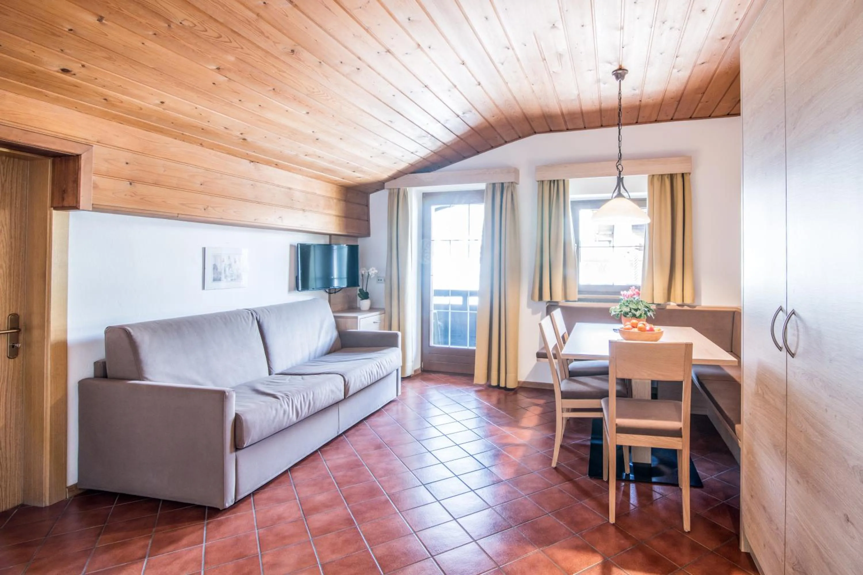 Living room in Apartments Heidenberger Fienili