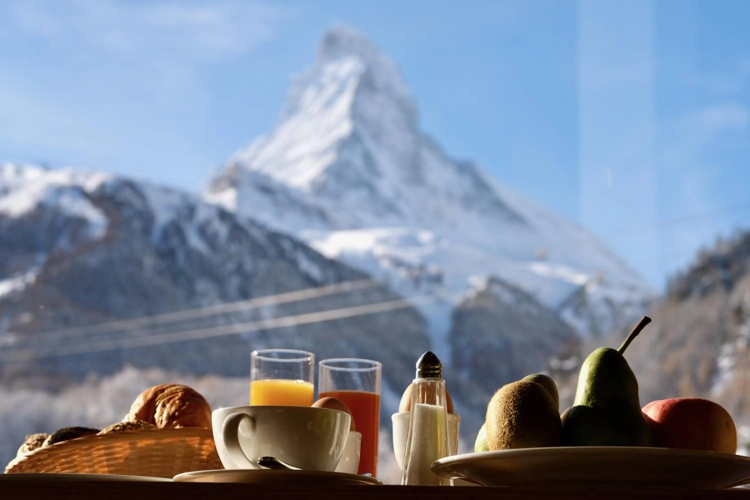 Food close-up in Mountain Paradise