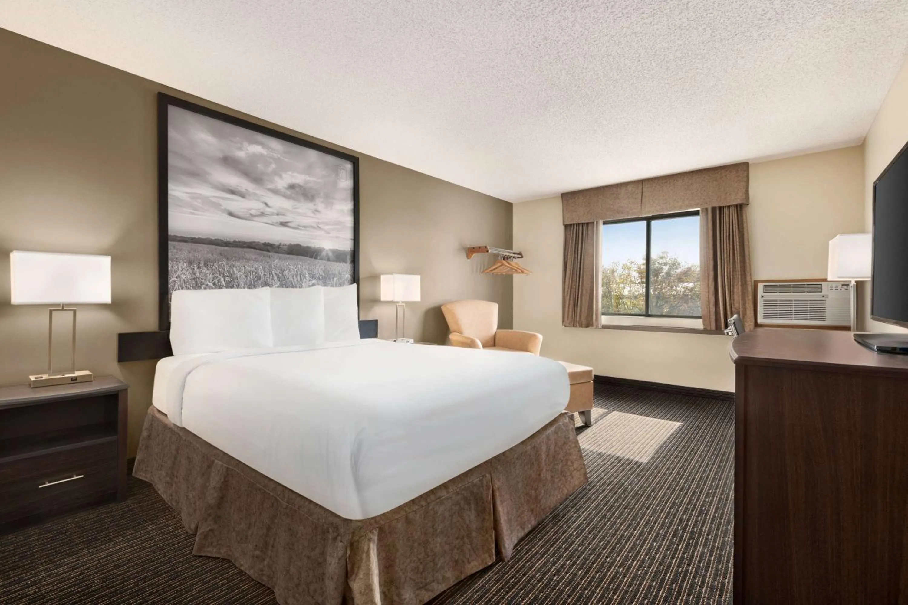 Photo of the whole room, Bed in Super 8 by Wyndham Lincoln North