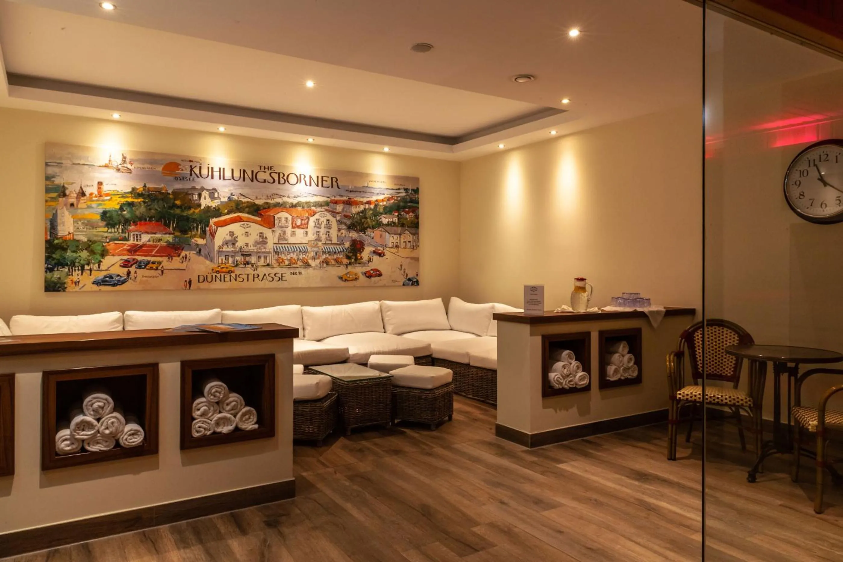 Sauna, Bed in Hotel Max am Meer Kühlungsborn