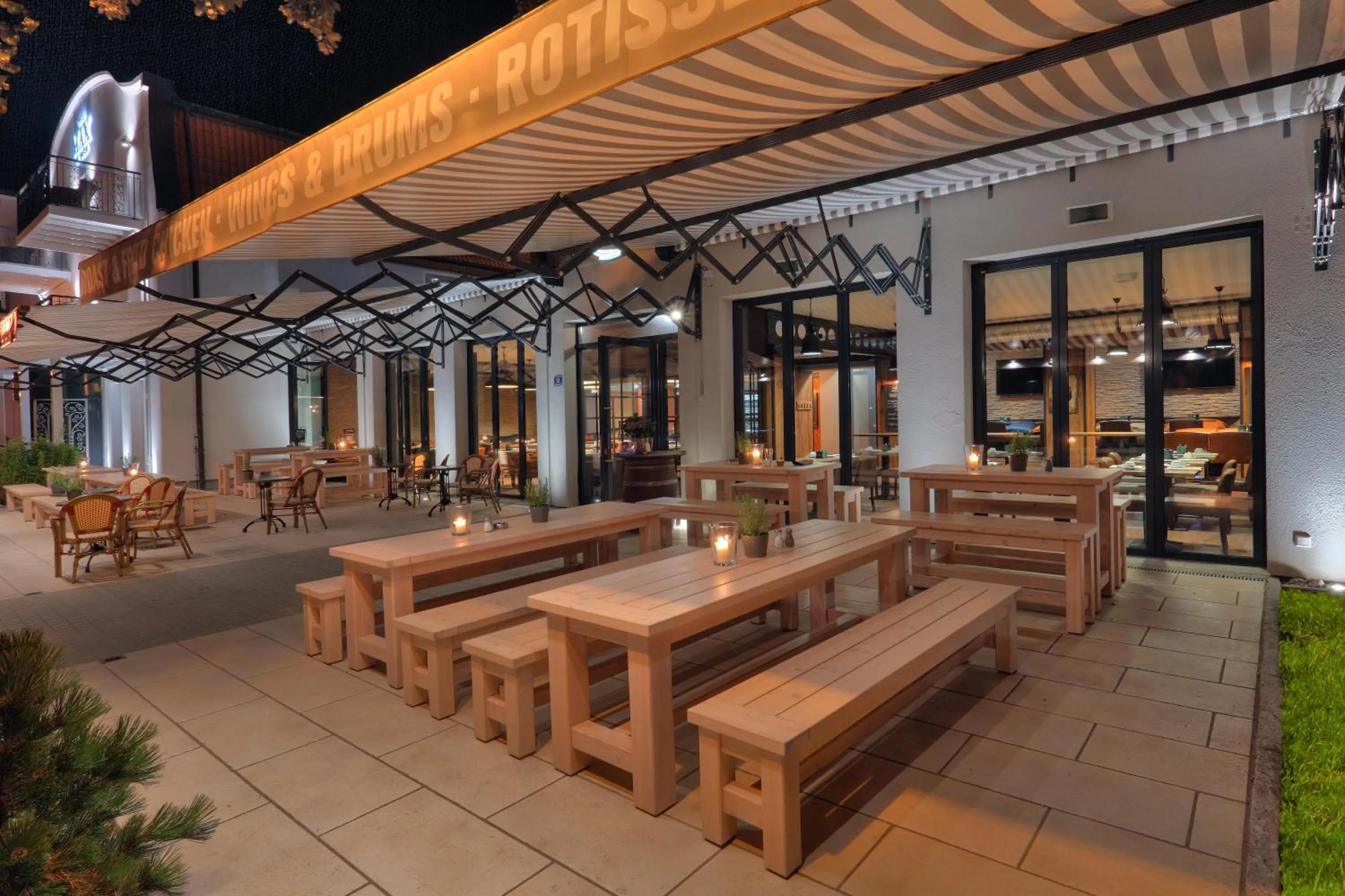 Patio in Hotel Max am Meer Kühlungsborn