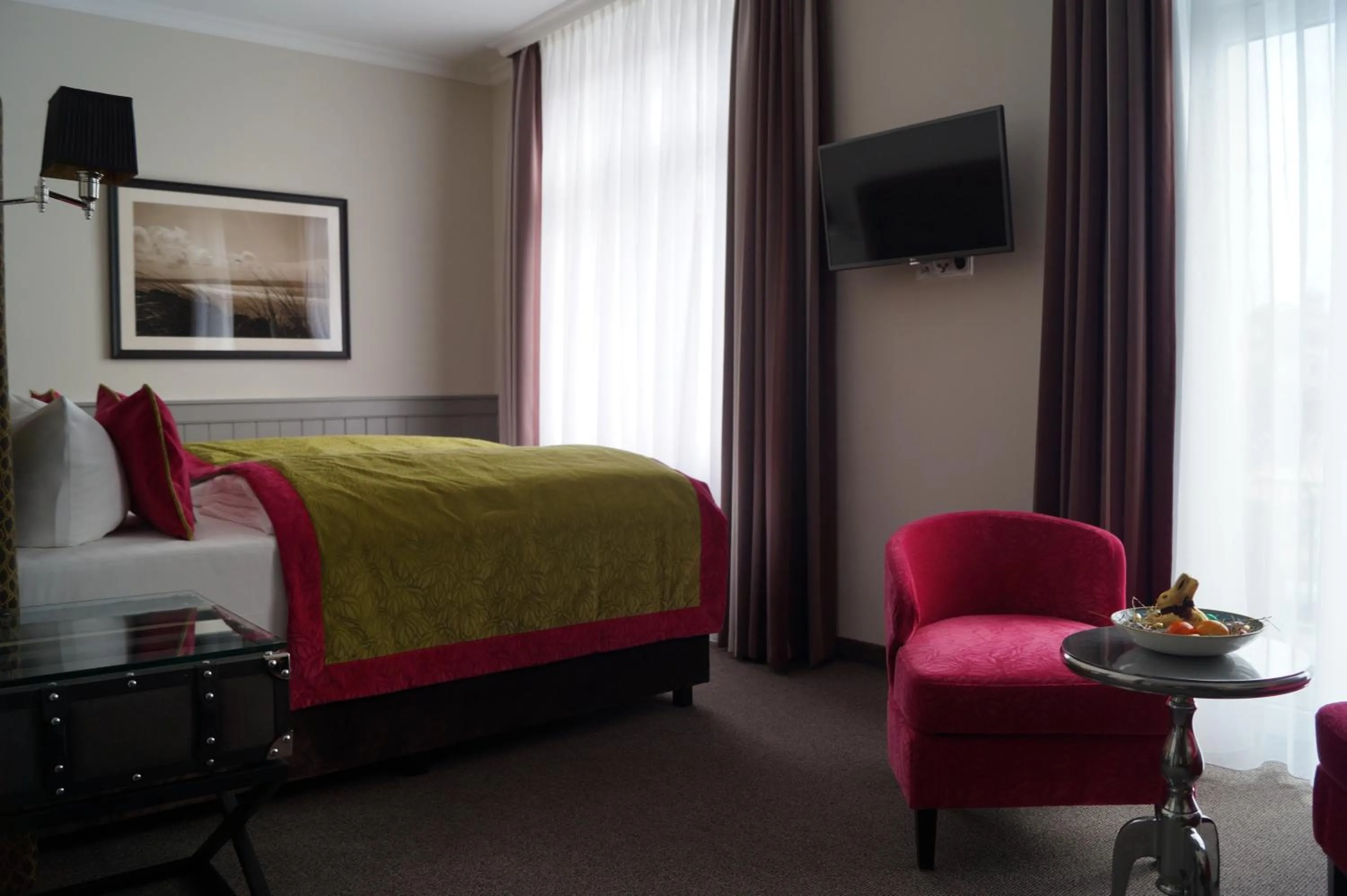 Photo of the whole room, Bed in Hotel Max am Meer Kühlungsborn