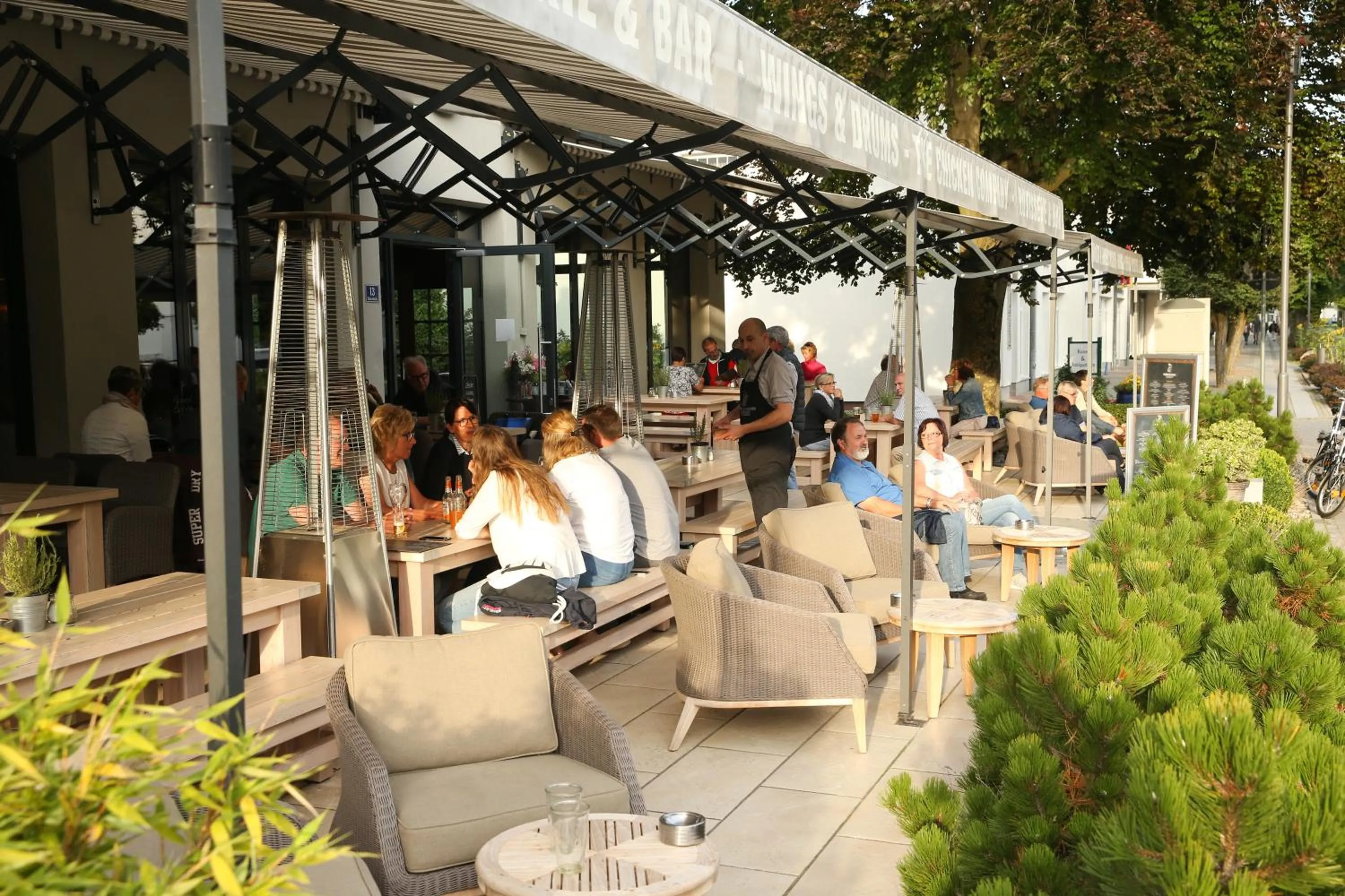 Patio in Hotel Max am Meer Kühlungsborn