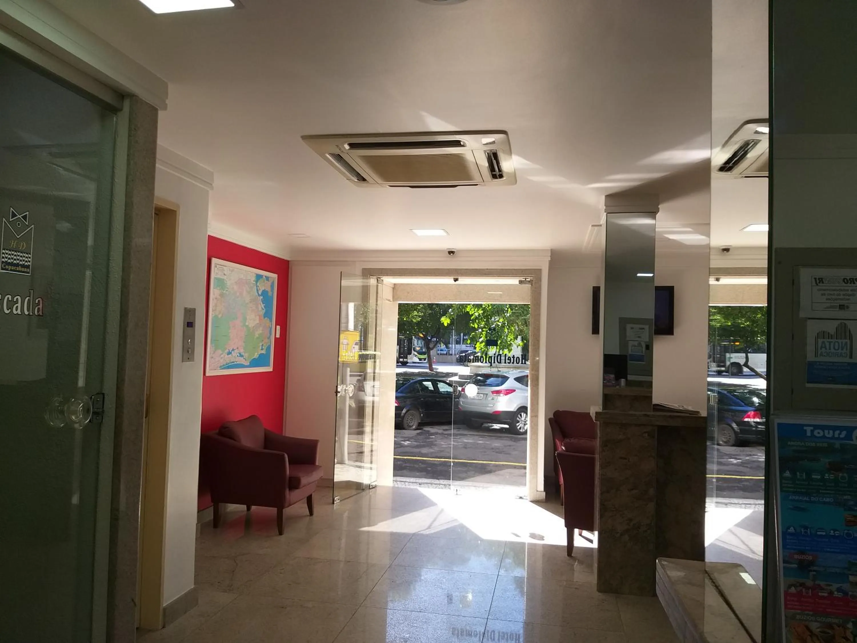 Lobby or reception in Hotel Diplomata Copacabana
