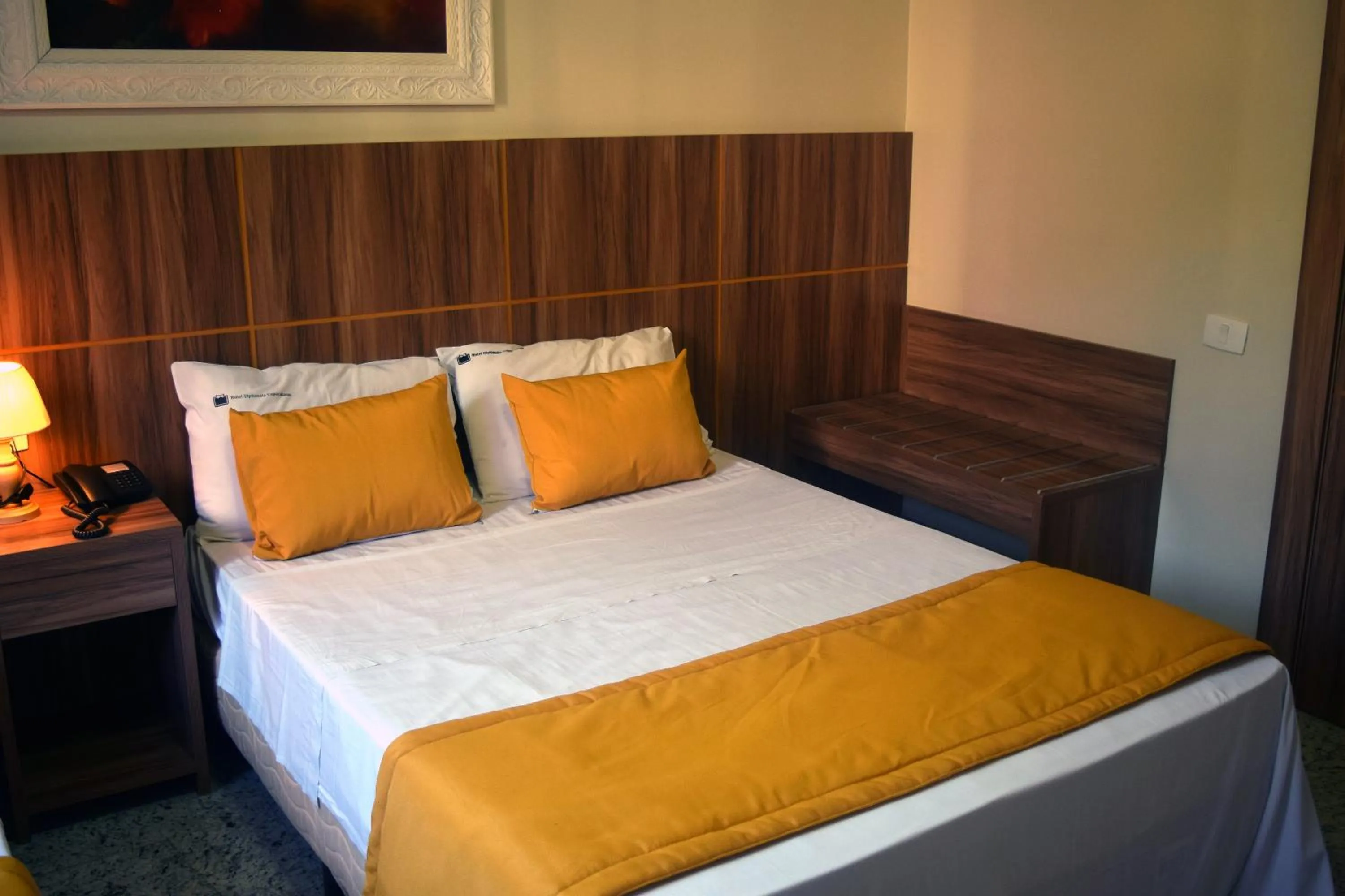 Bed in Hotel Diplomata Copacabana