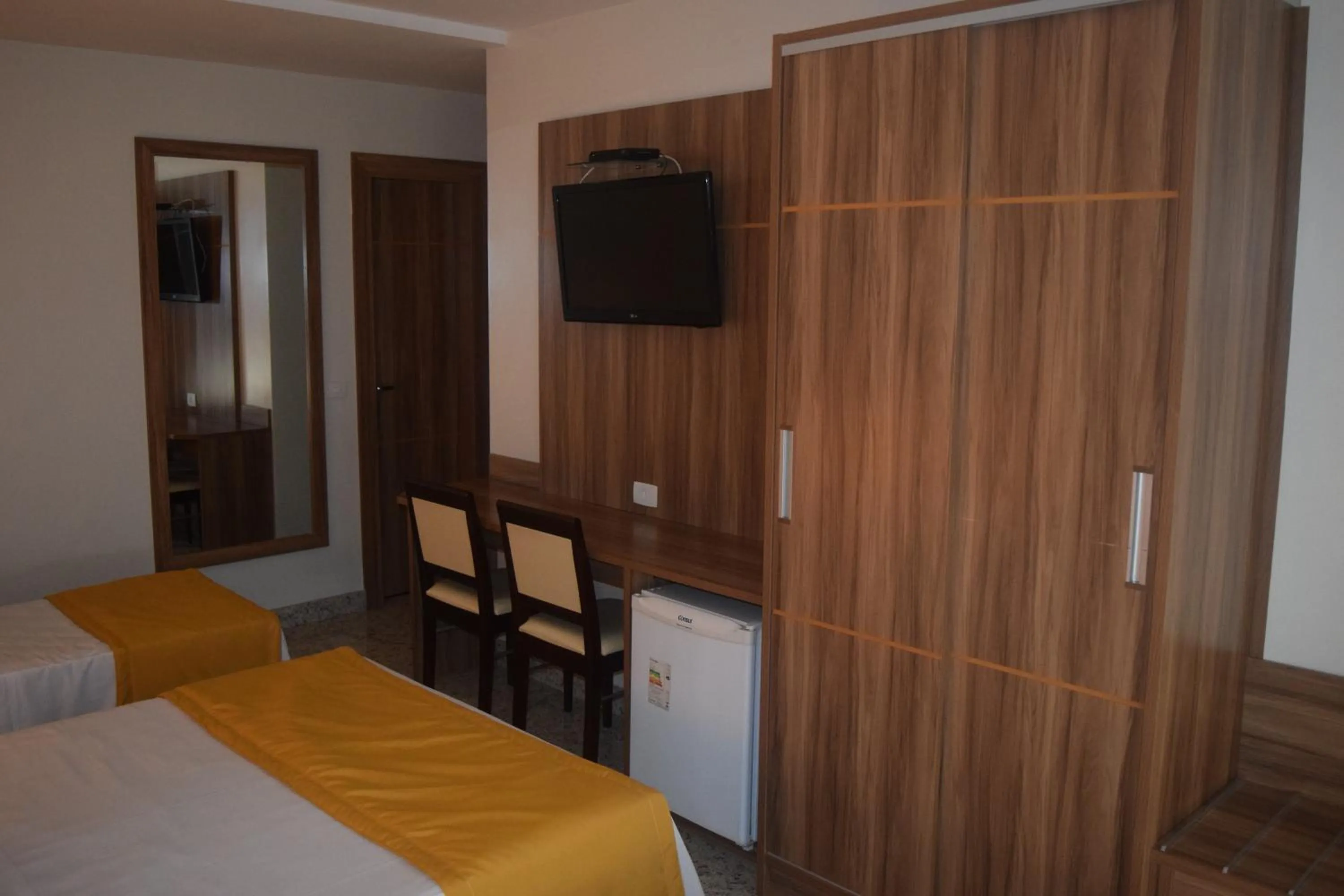 Decorative detail, Bed in Hotel Diplomata Copacabana