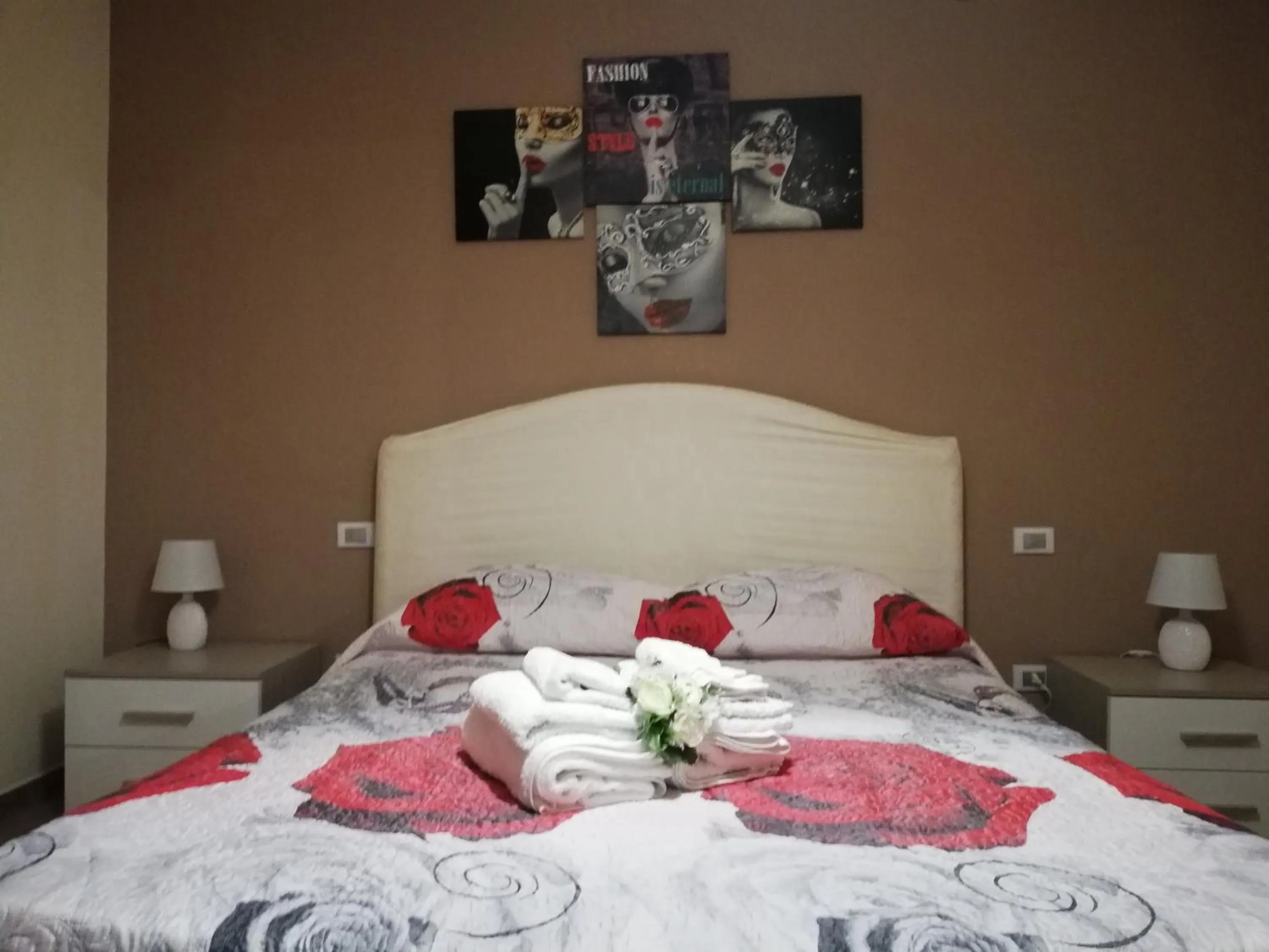 Bed in B&B Villa Venere