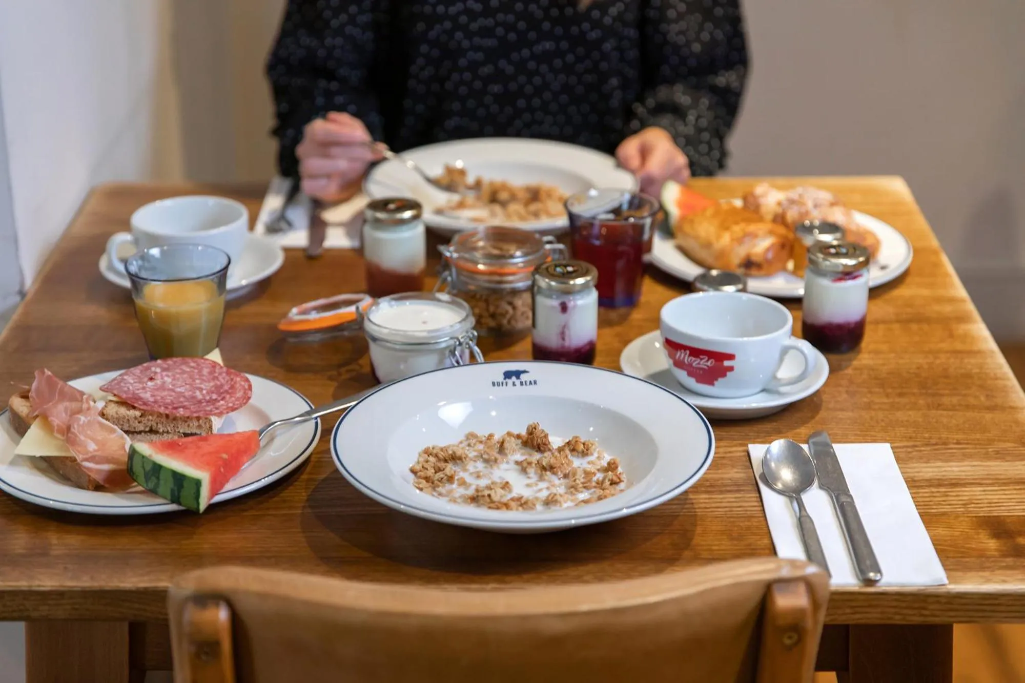 Continental breakfast in The Dolphin