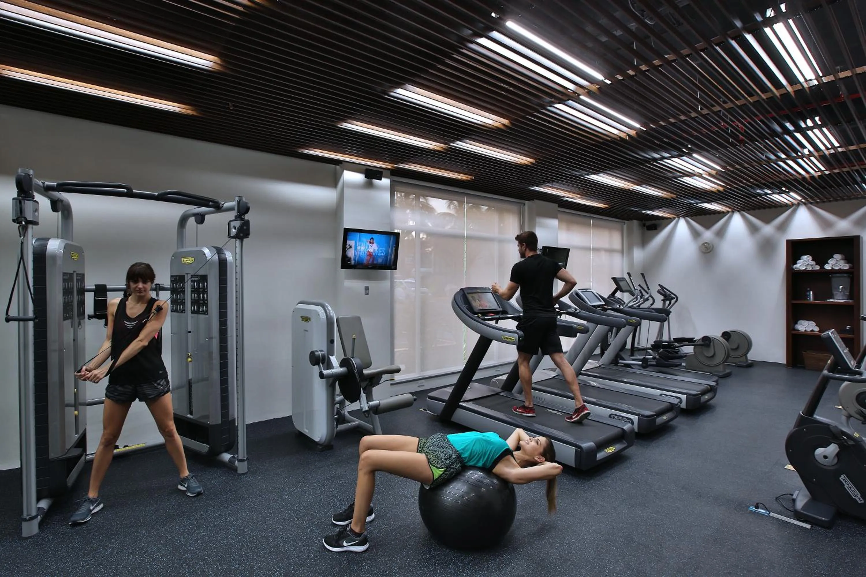 Fitness centre/facilities in Real Intercontinental Metrocentro Managua by IHG