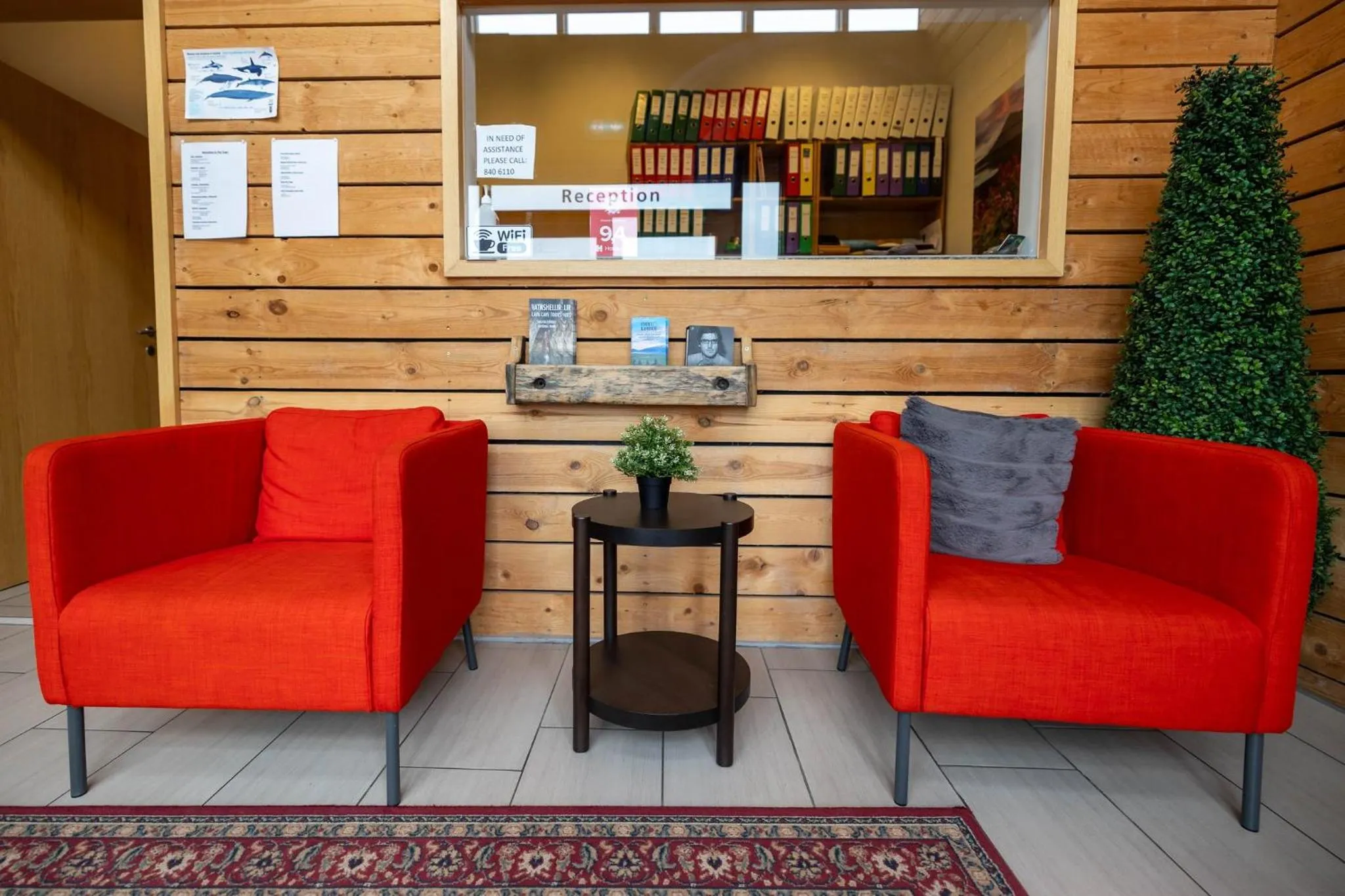 Lobby or reception in Kirkjufell Guesthouse and Apartments