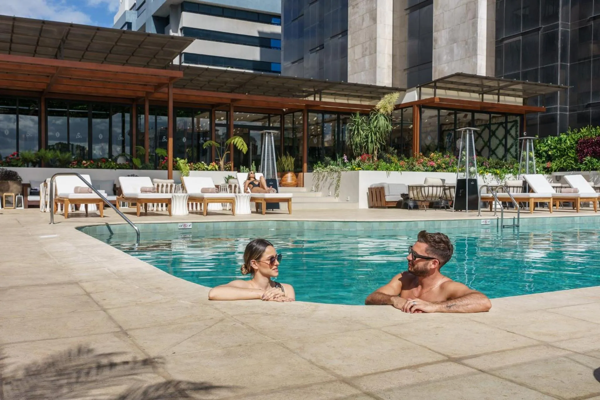 Swimming pool in Intercontinental Real Guatemala by IHG