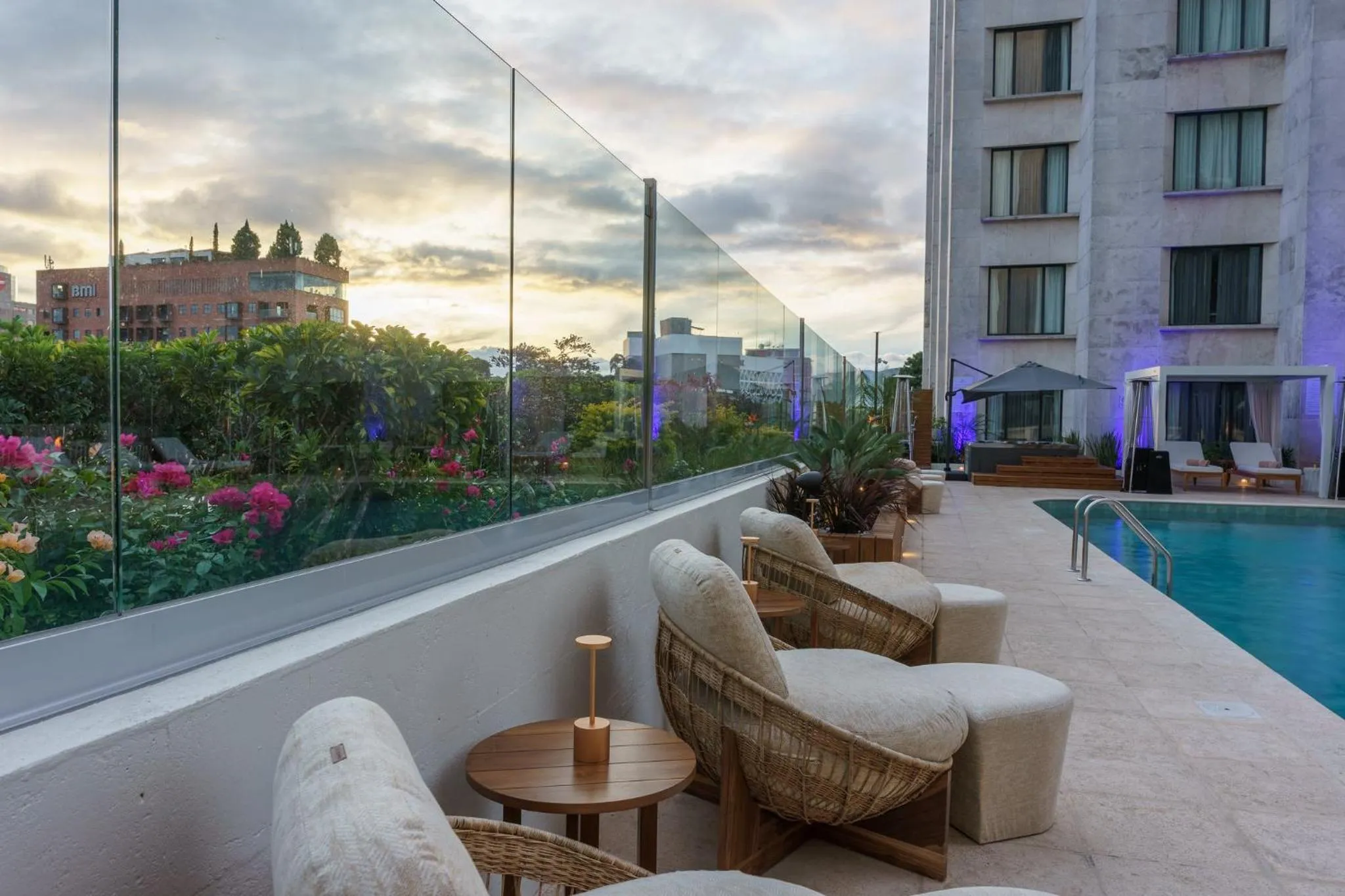 Swimming pool in Intercontinental Real Guatemala by IHG