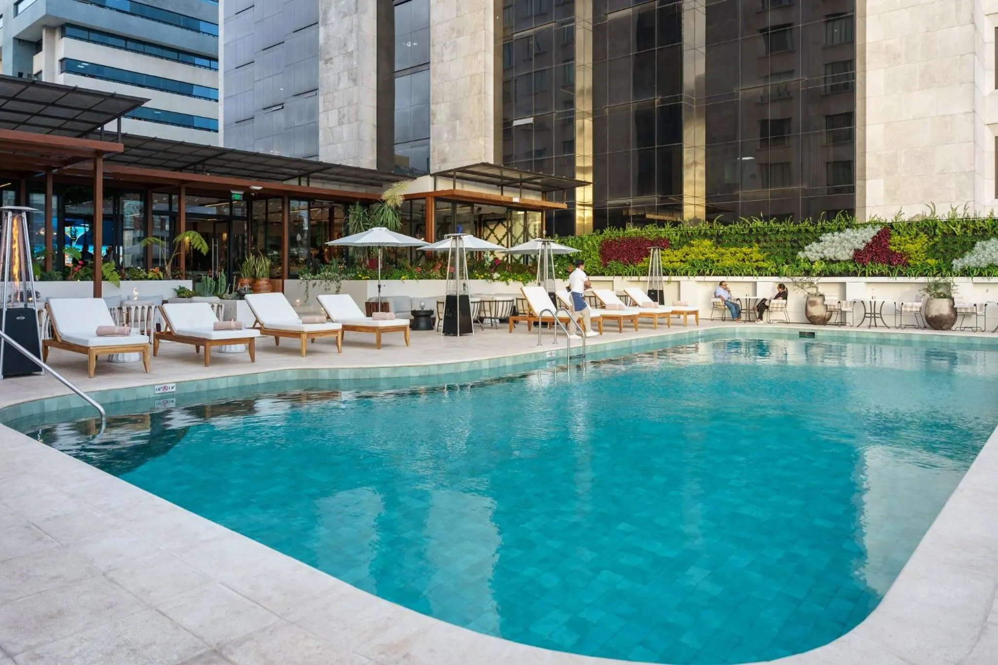 Swimming pool in Intercontinental Real Guatemala by IHG