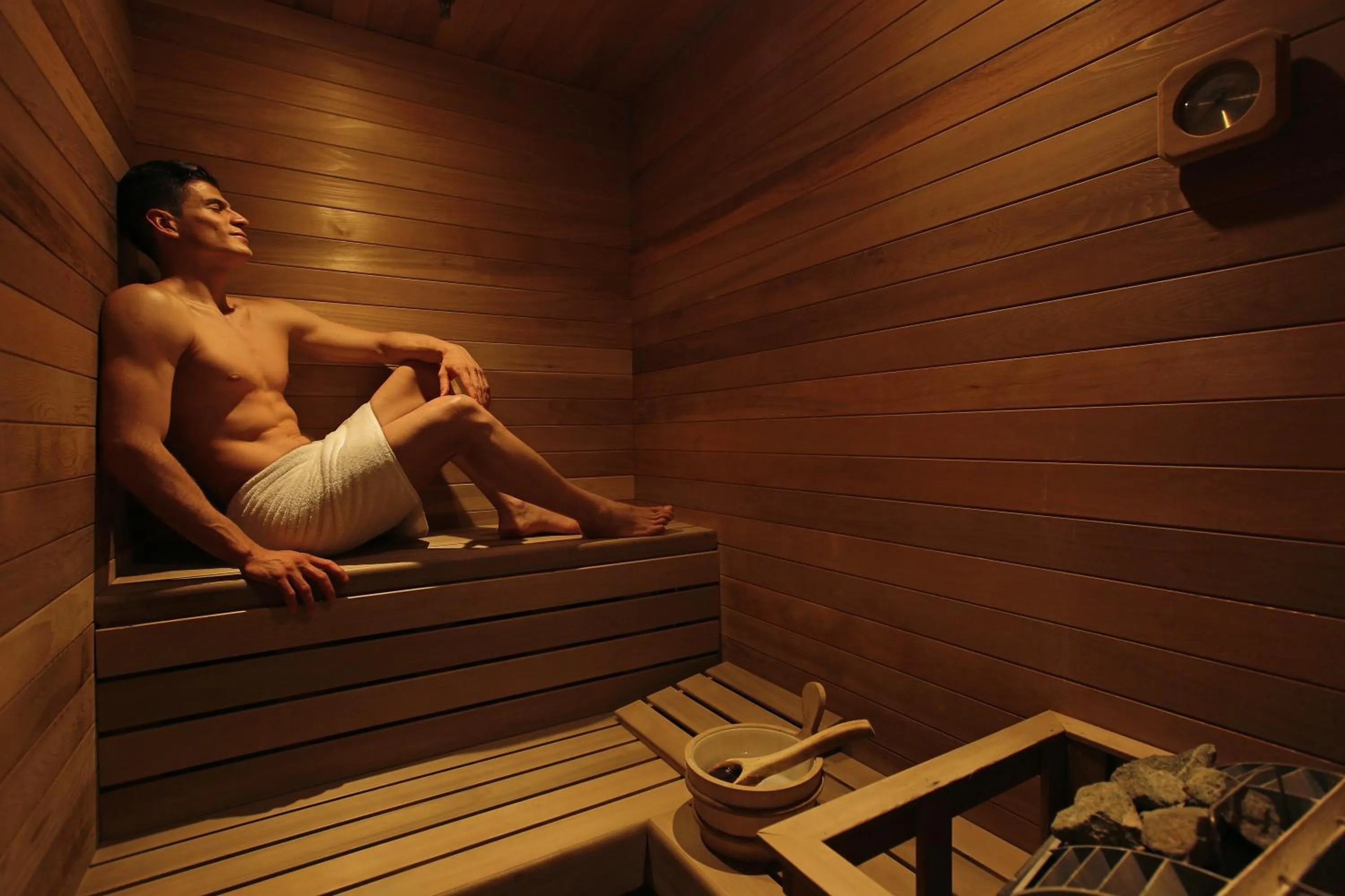 Sauna in Real Intercontinental San Salvador by IHG