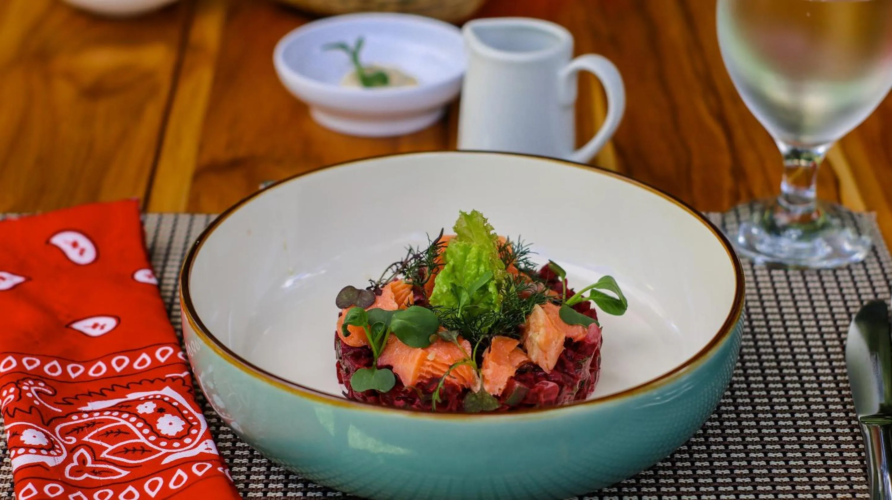 Food close-up in Pacuare Lodge by Böëna