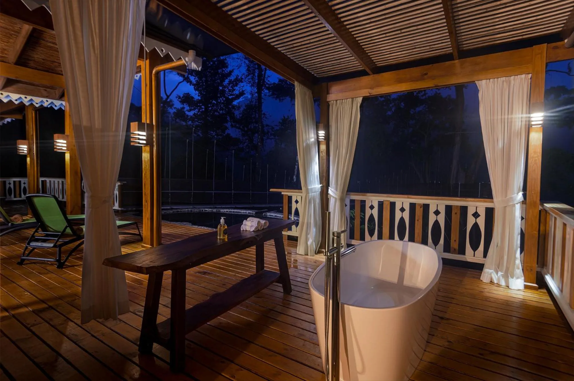 View (from property/room) in Pacuare Lodge by Böëna