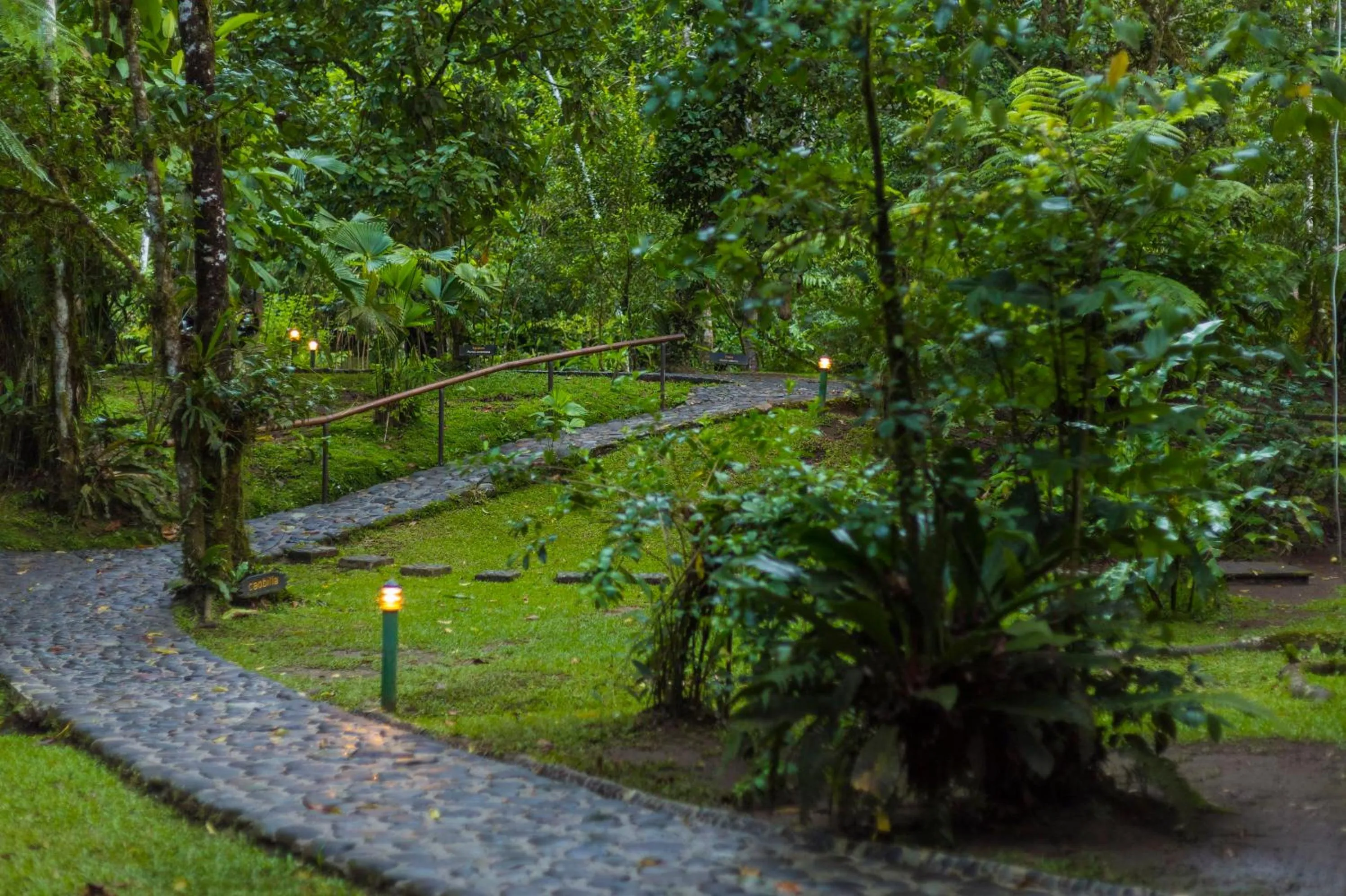 Garden in Pacuare Lodge by Böëna