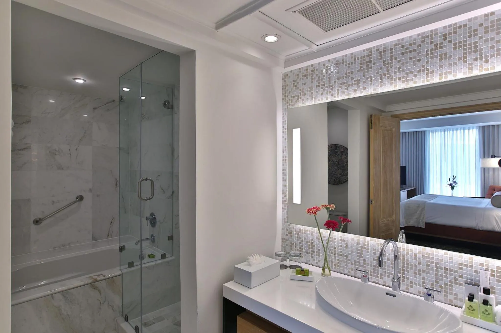 Bathroom in InterContinental Tegucigalpa at Multiplaza Mall by IHG