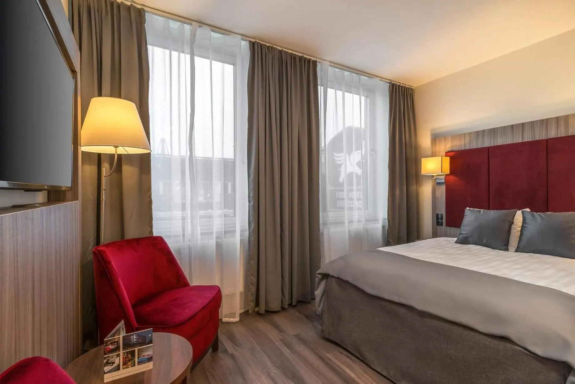 Bed in Hotel Oxelösund