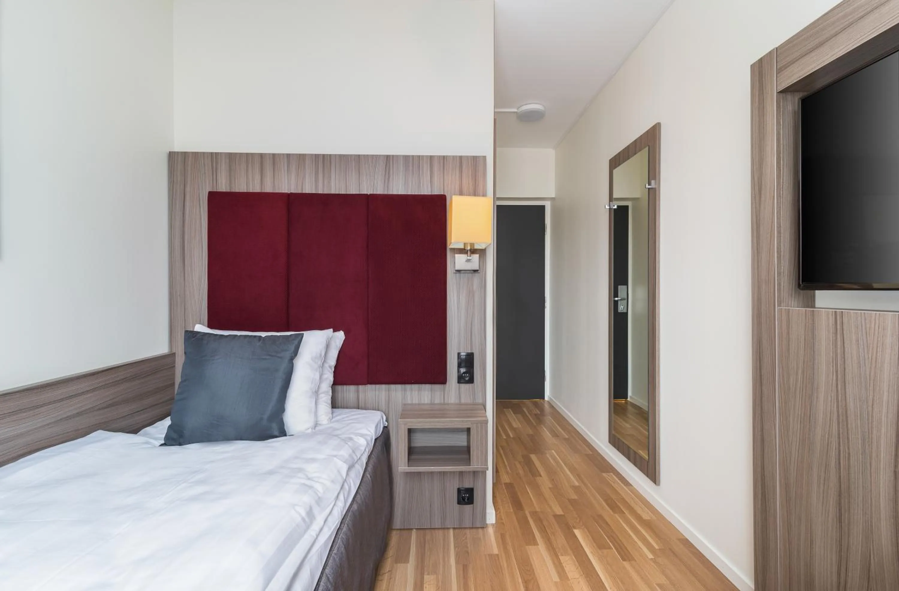 Bed in Hotel Oxelösund