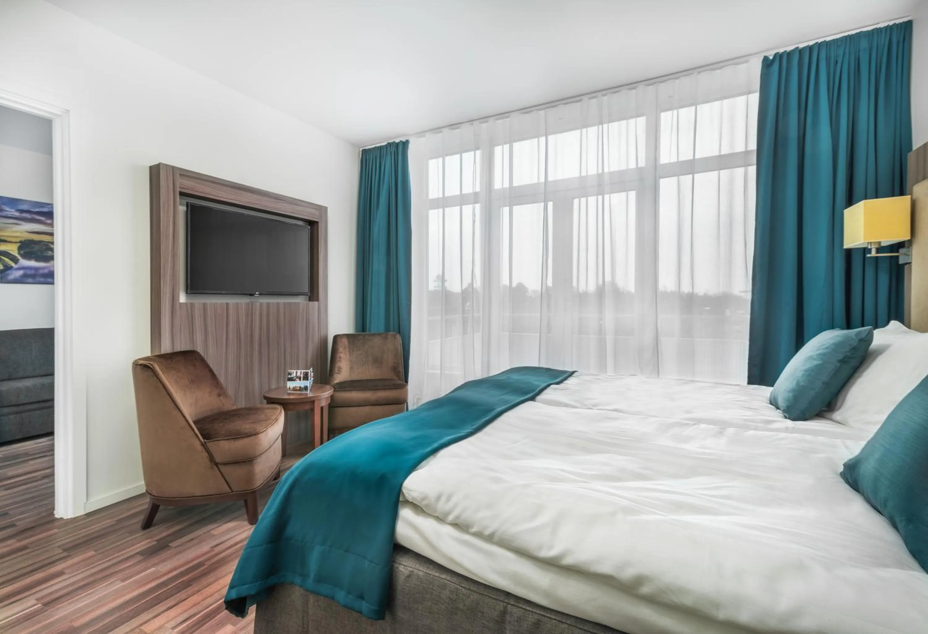 Bed in Hotel Oxelösund